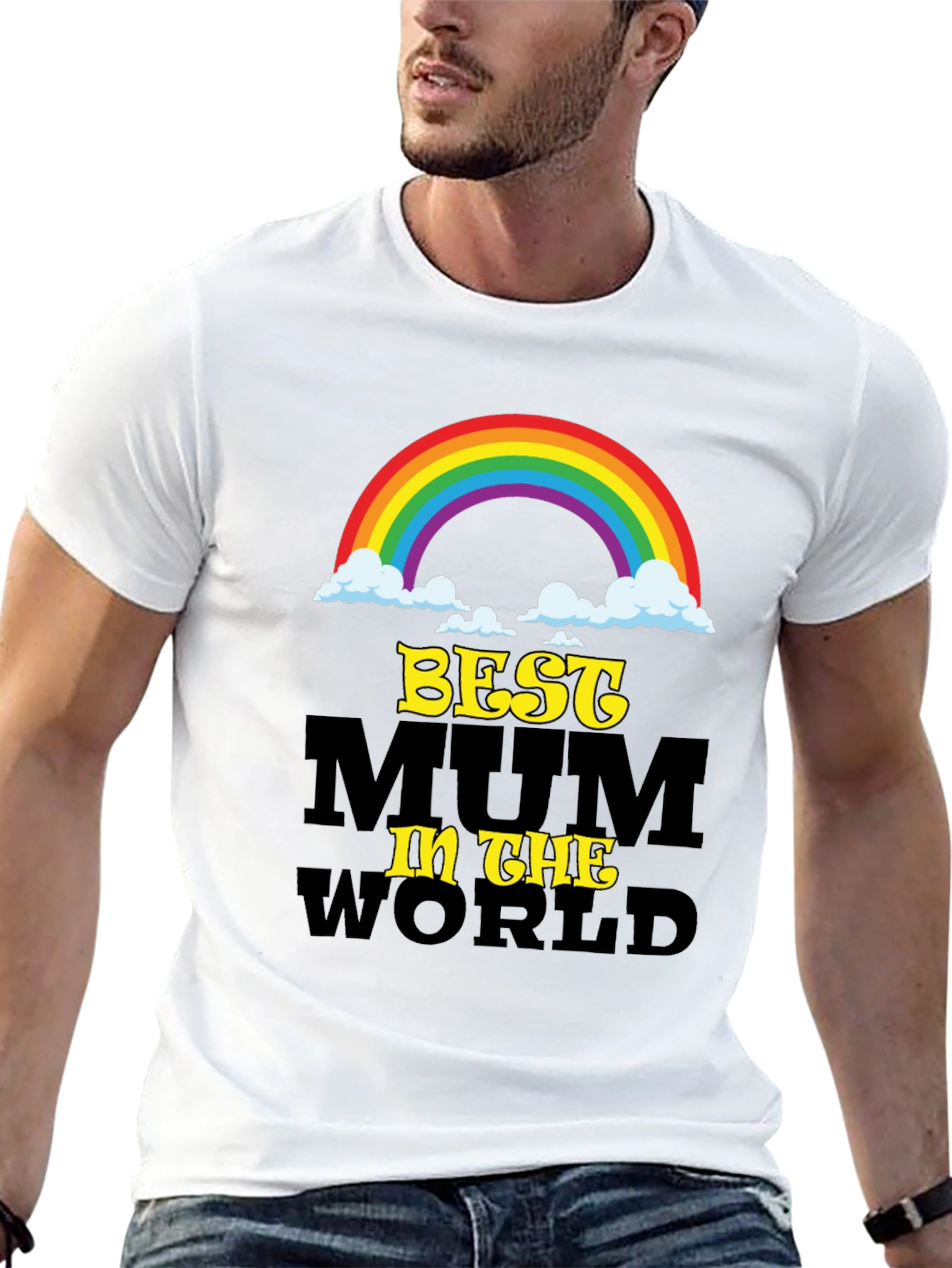 Best Mum In The World Black T-Shirt