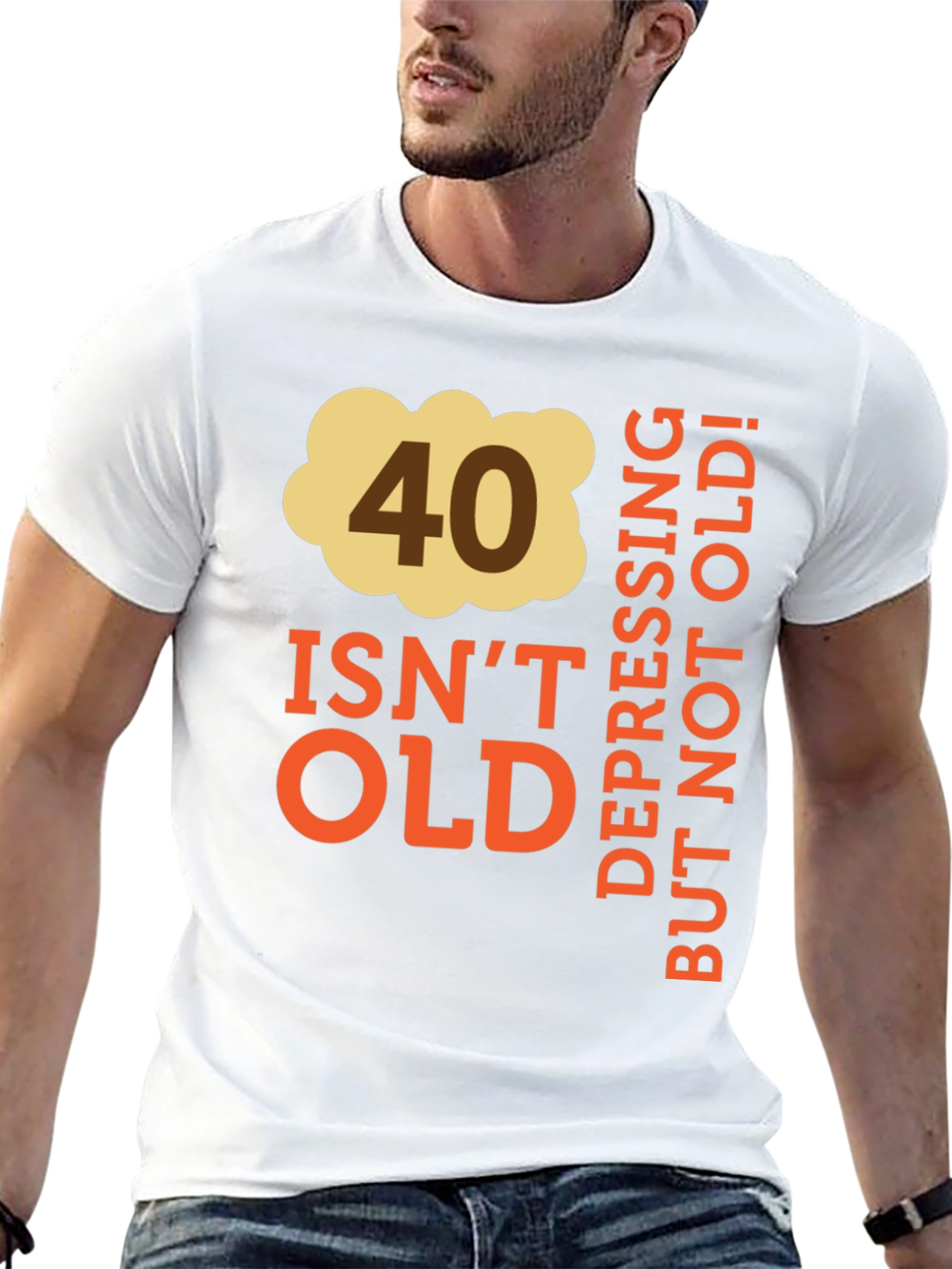 Funny 40th Birthday T-Shirt - Not Old!