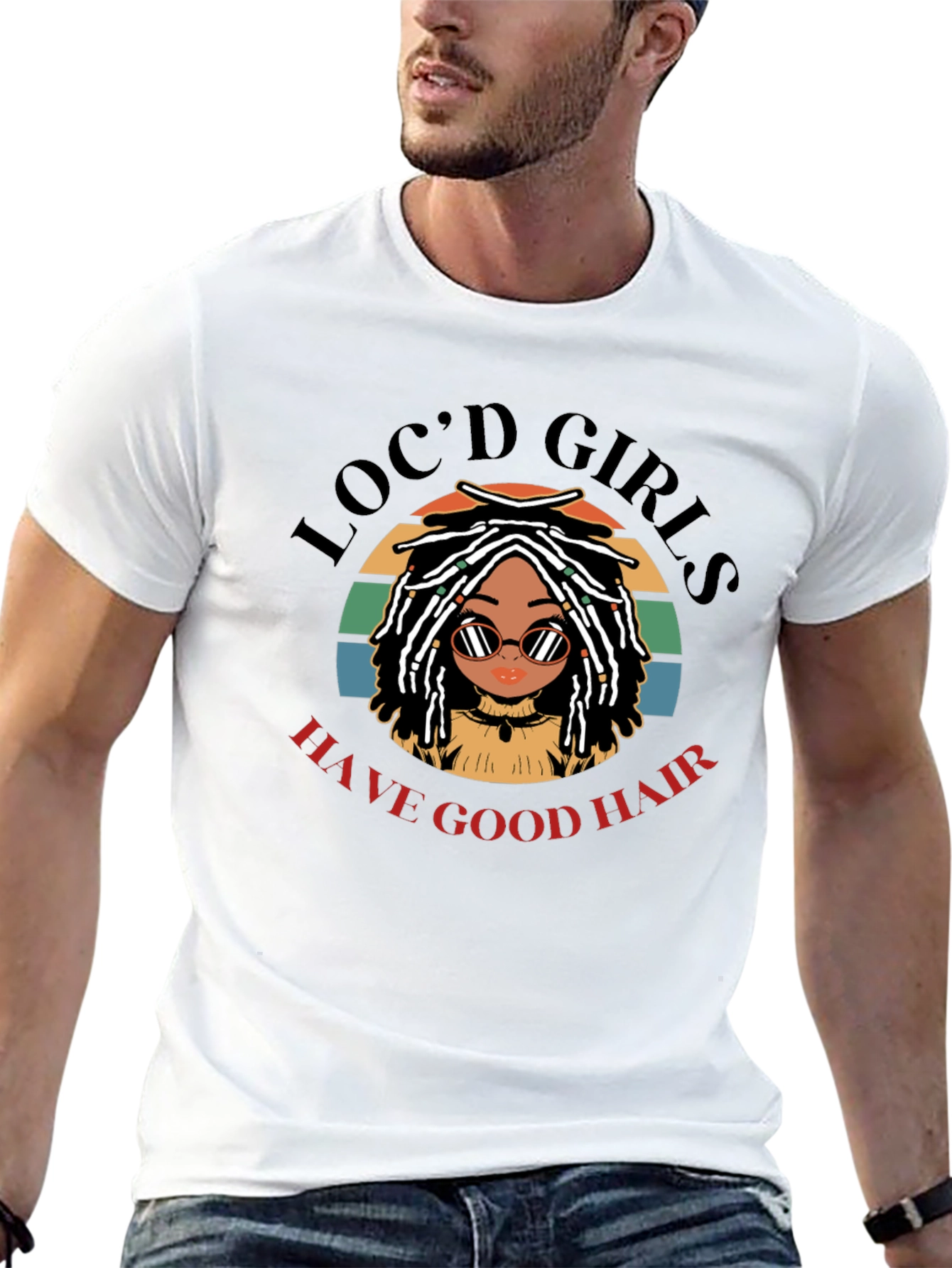 Locd Girls Have Good Hair Graphic T-Shirt