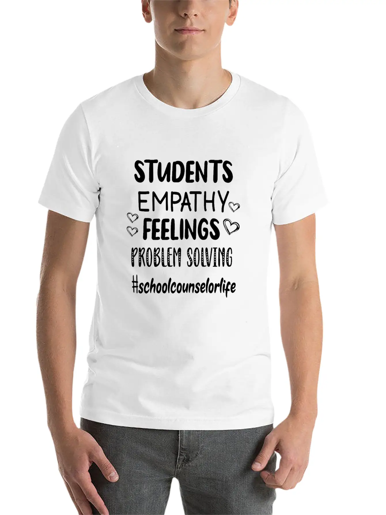 School Counselor Gift | Guidance School Counseling Unisex Casual T-Shirt – Clean Design For Daily Comfort