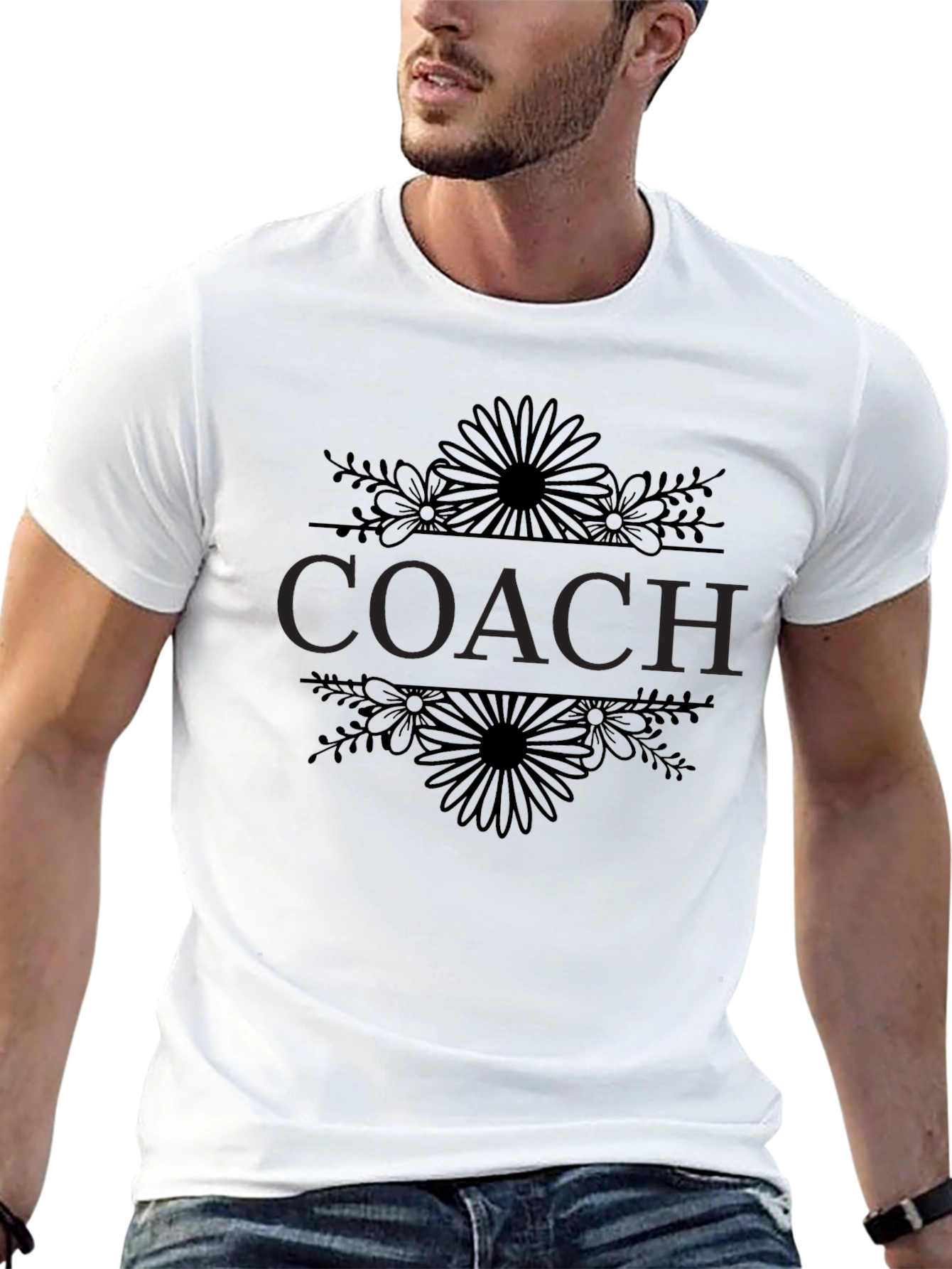 Coach Floral Graphic T-Shirt