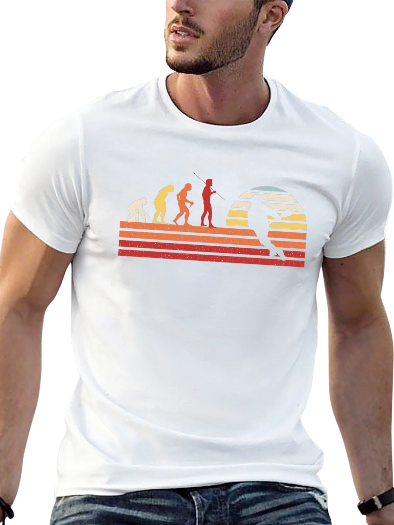 Retro Fencing Evolution Graphic Tee