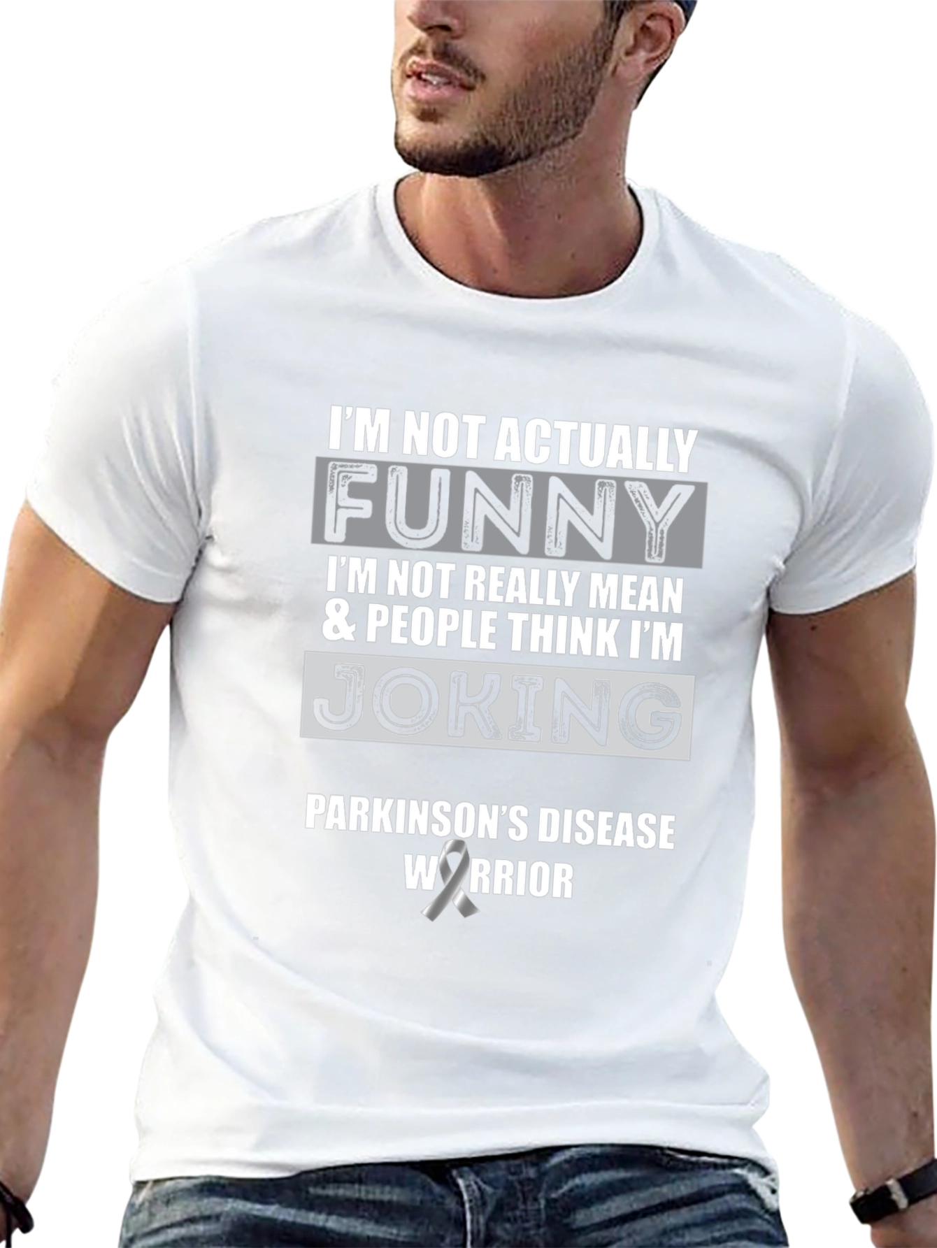 Parkinsons Warrior Funny Statement T-Shirt