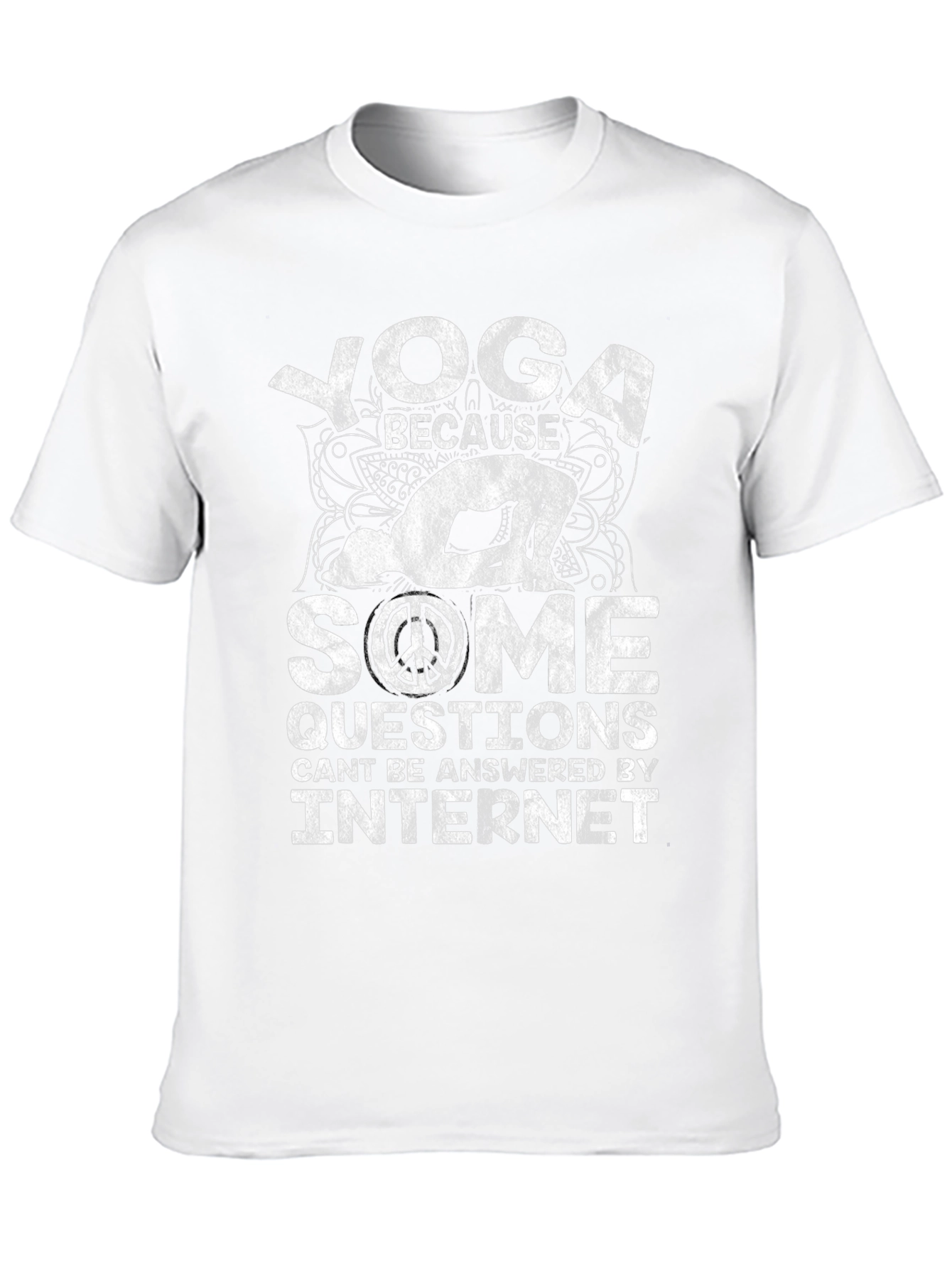 Yoga Because Some Questions T-Shirt