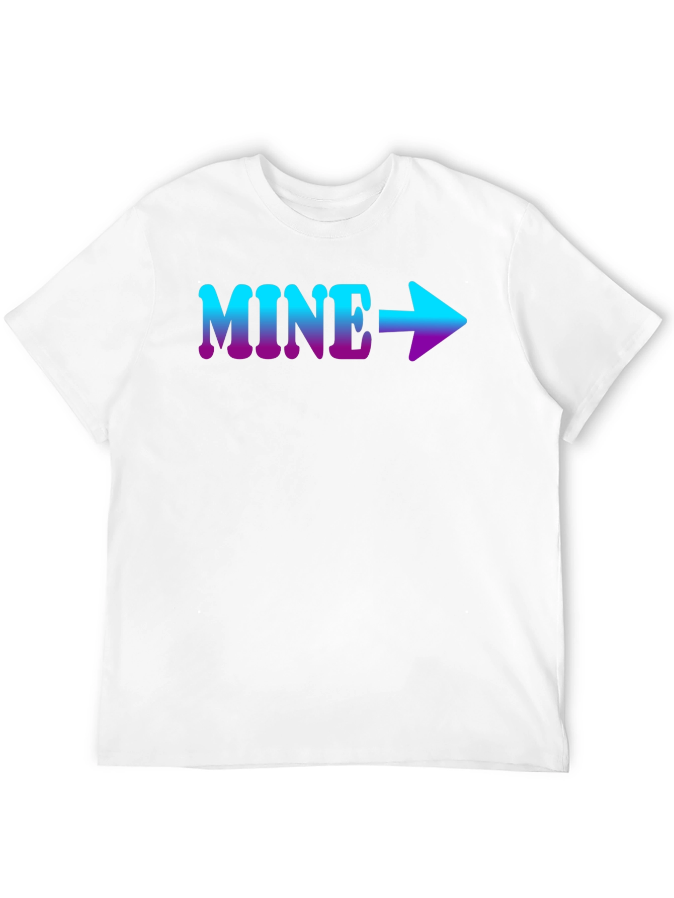 Mine Arrow T-Shirt - Novelty Graphic Tee