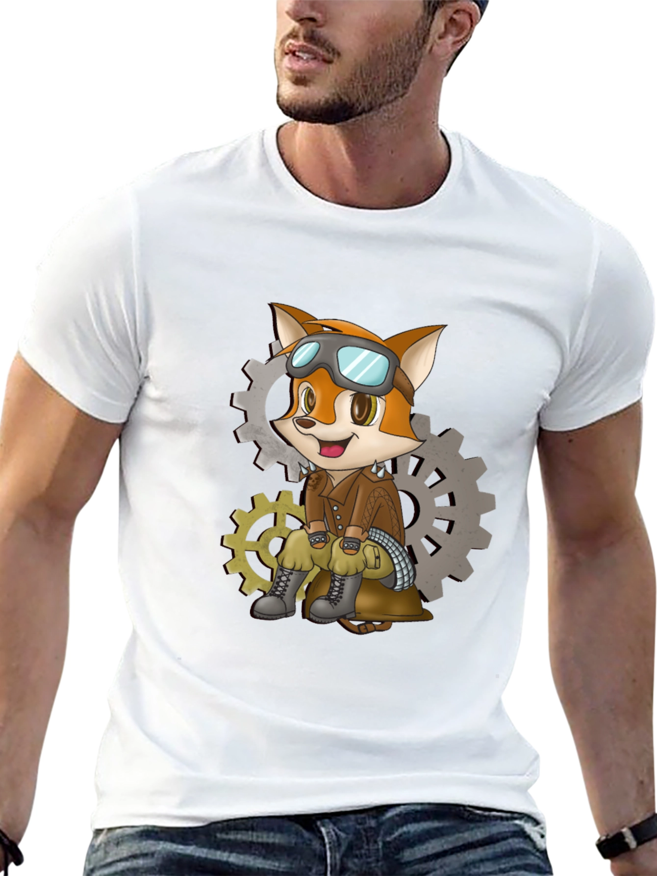 Steampunk Fox T-Shirt
