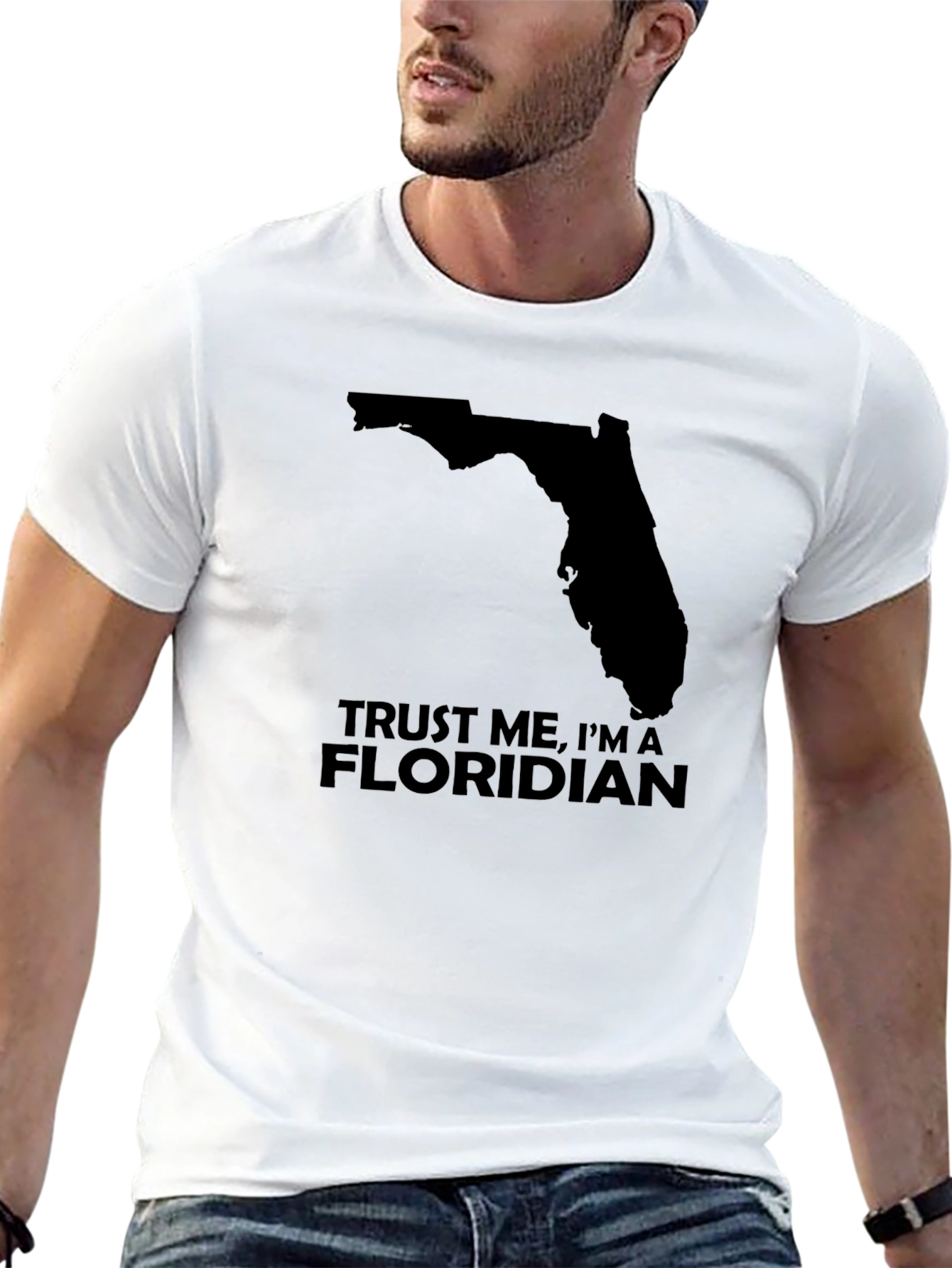 Trust Me Im A Floridian Black T-Shirt