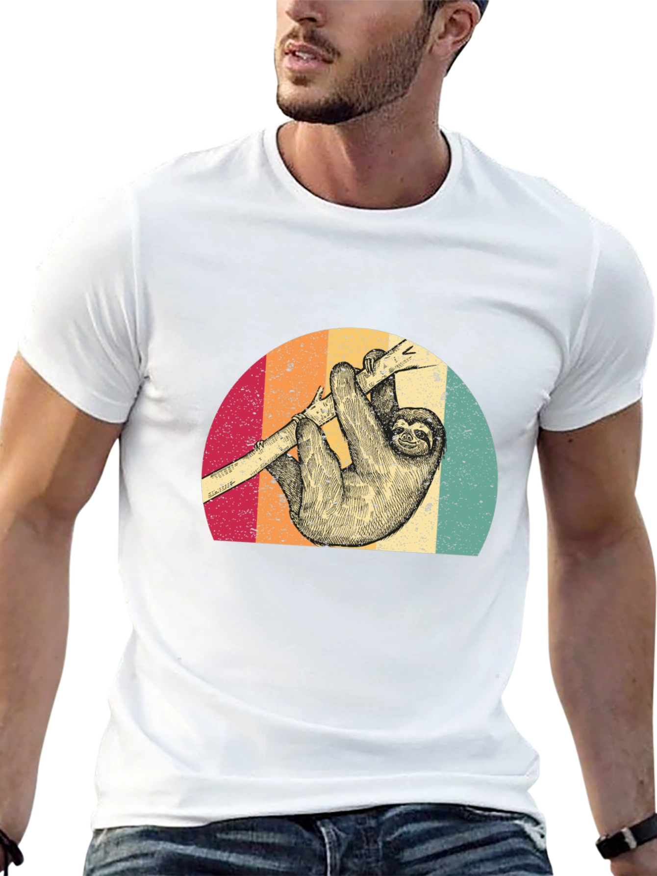 Retro Sloth T-Shirt
