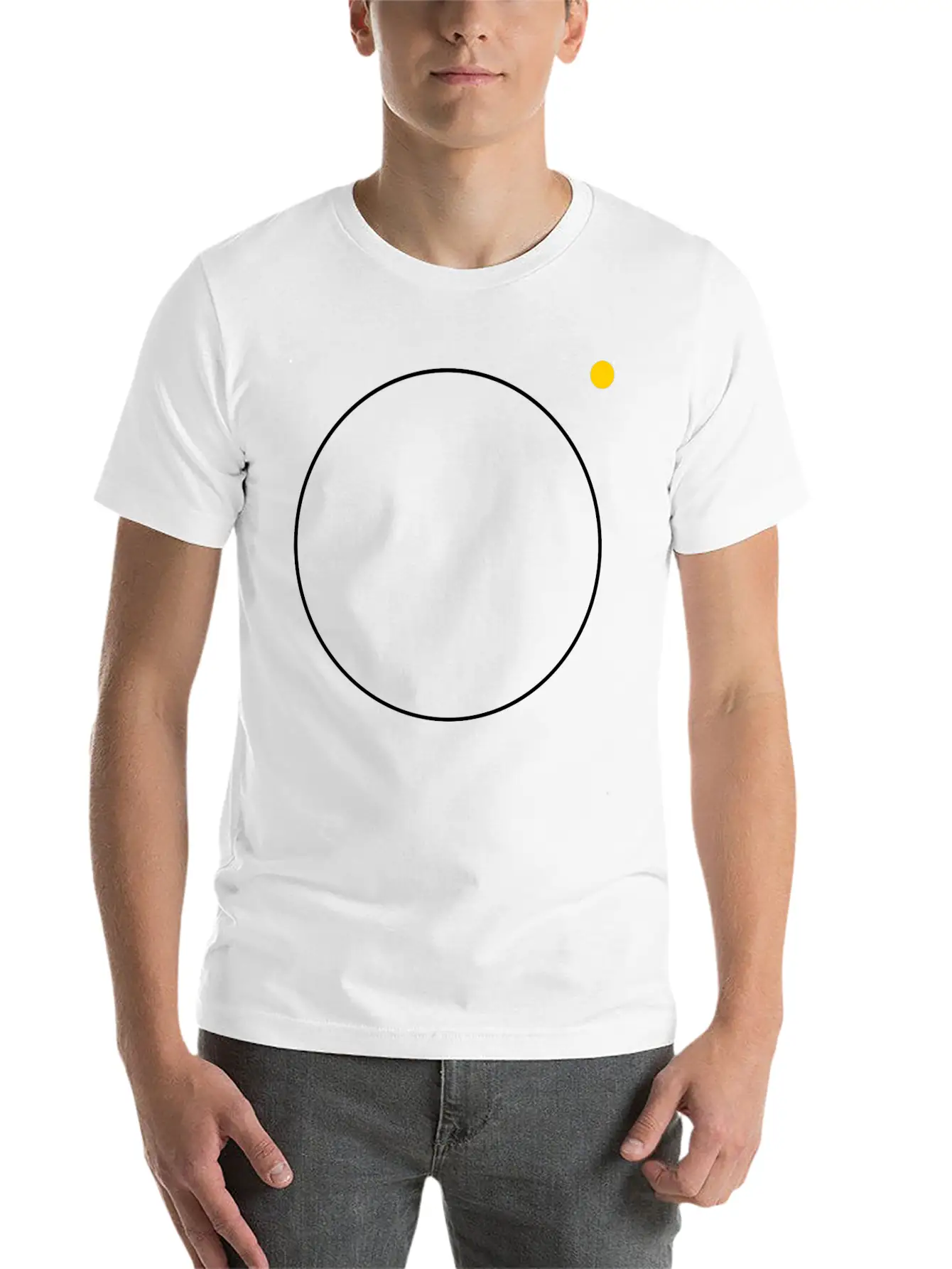 Universe Unisex Casual T-Shirt – Clean Design For Daily Comfort