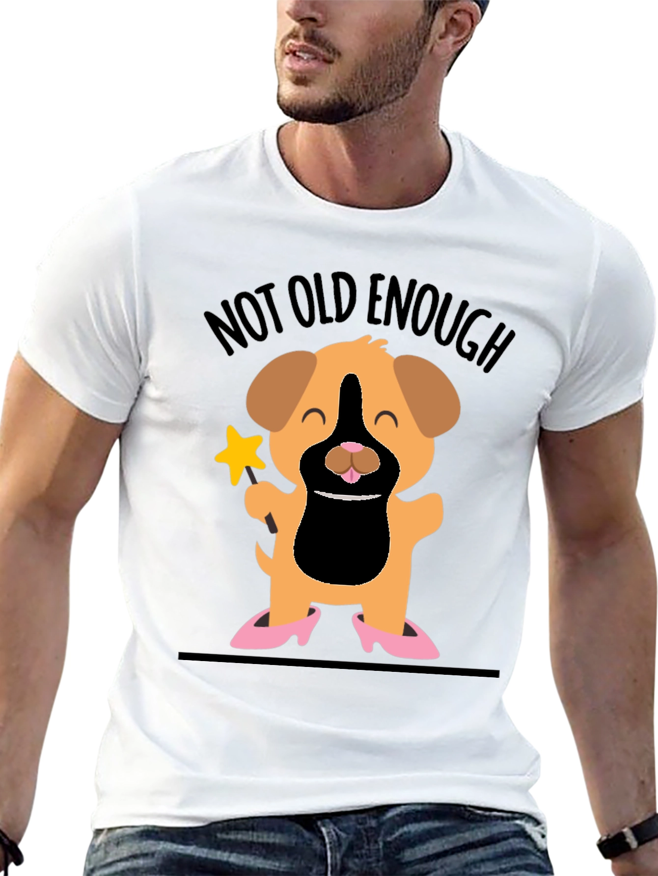 Not Old Enough Graphic Tee