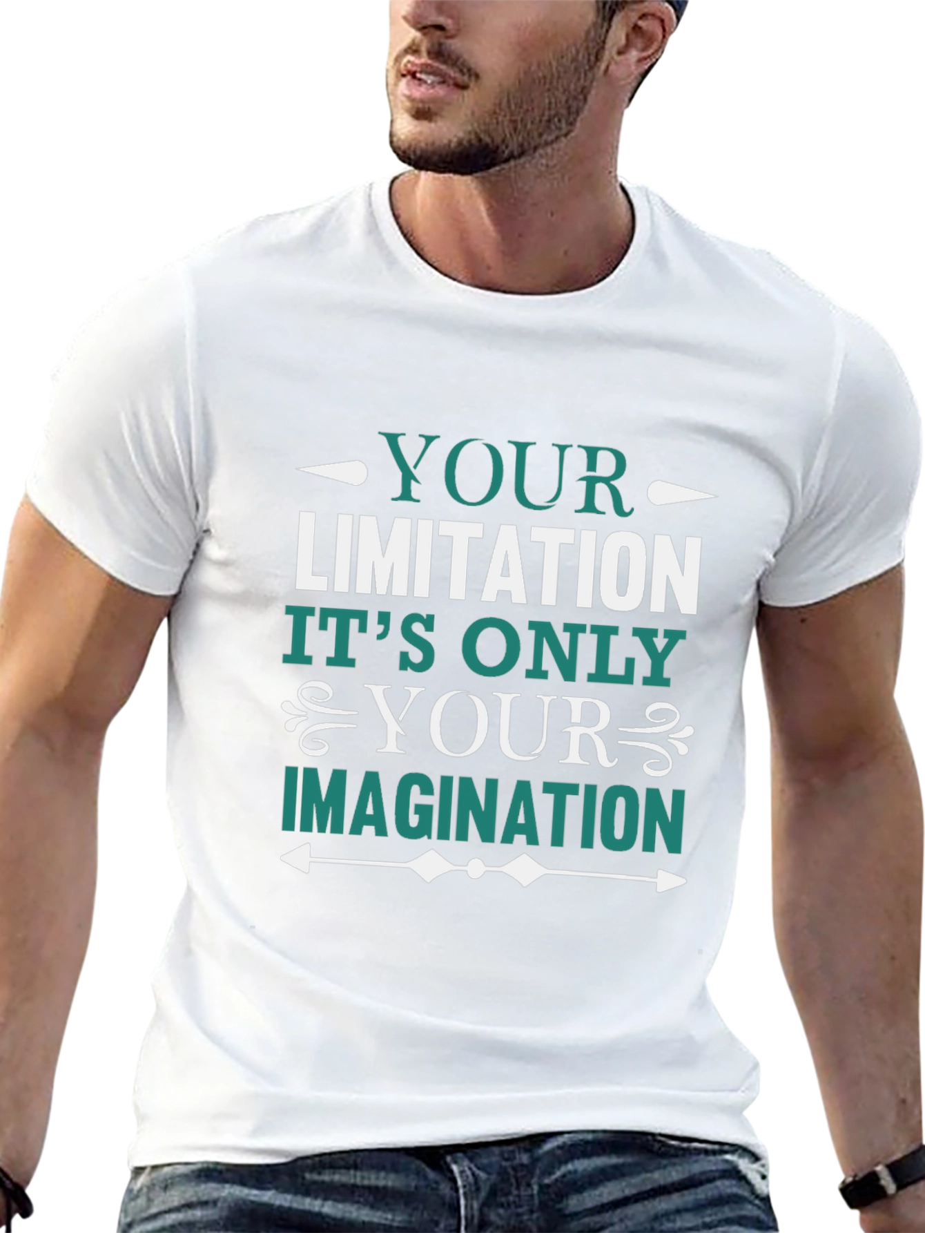 Inspirational Your Limitation Imagination T-Shirt