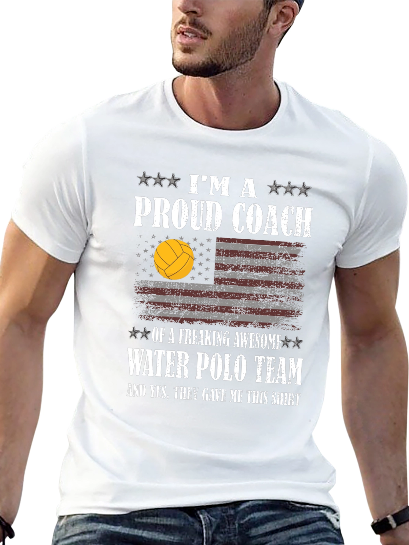 Proud Coach Water Polo T-Shirt