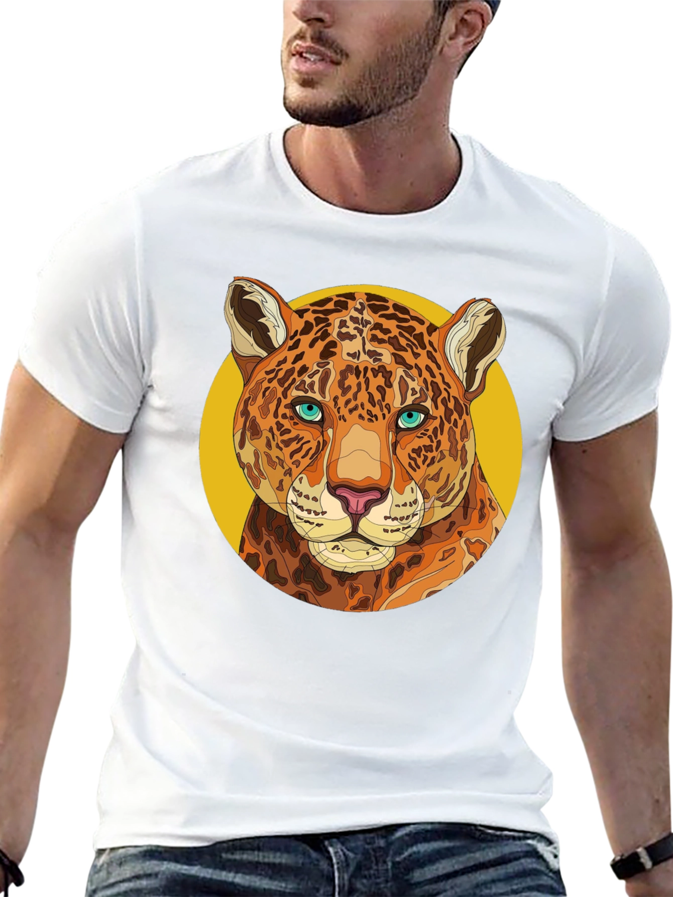 Jaguar Graphic Print T-Shirt