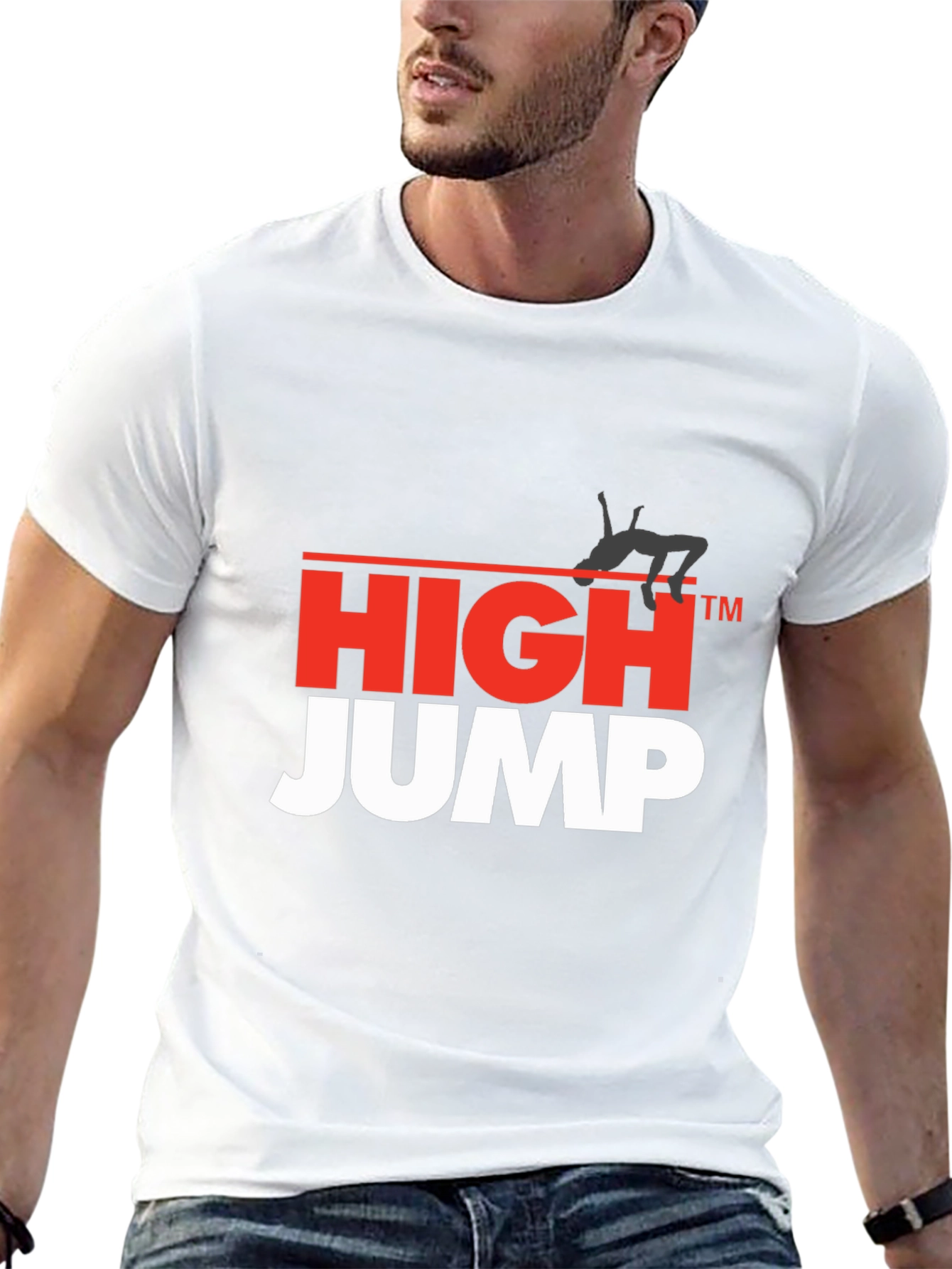 High Jump Graphic T-Shirt - Athletic Sportswear