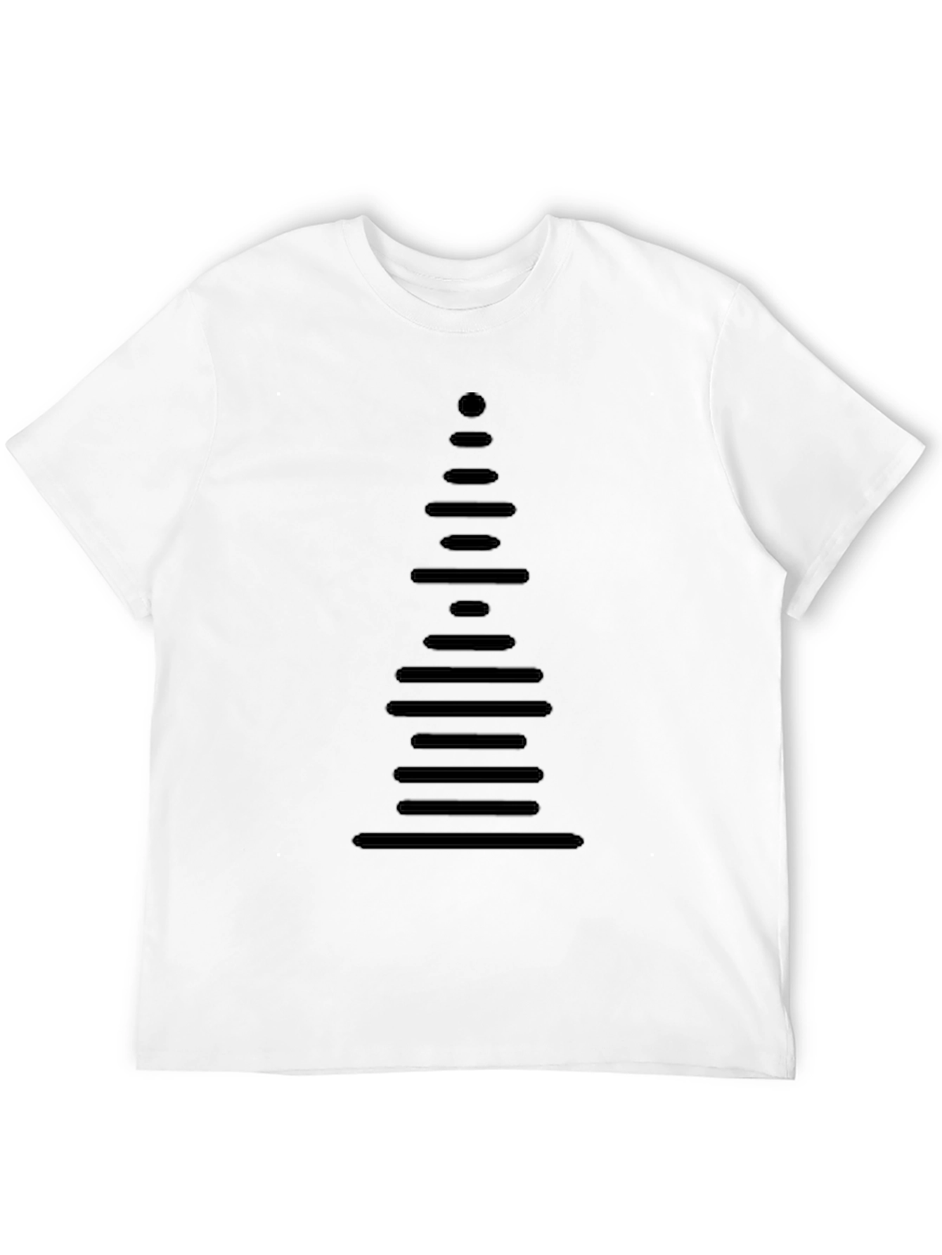 Modern Graphic Tee - Black - Soundwave Design