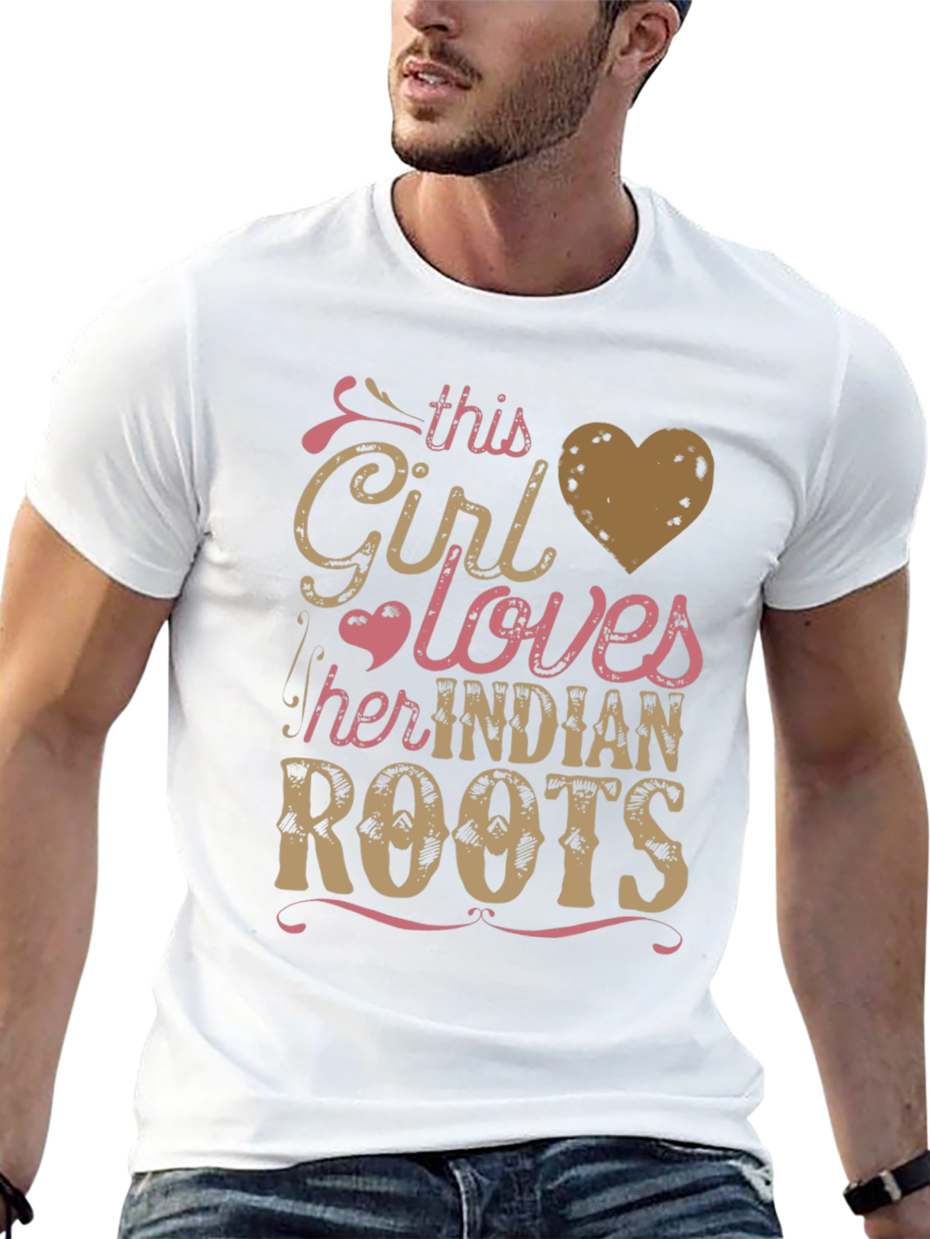 Girl Loves Indian Roots Graphic Tee