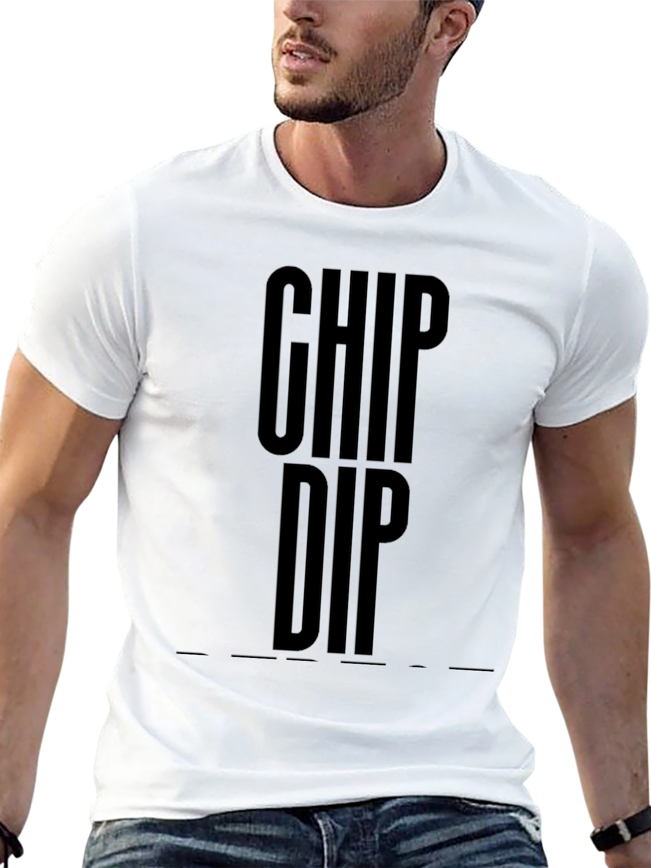 Chip Dip Black Graphic Tee