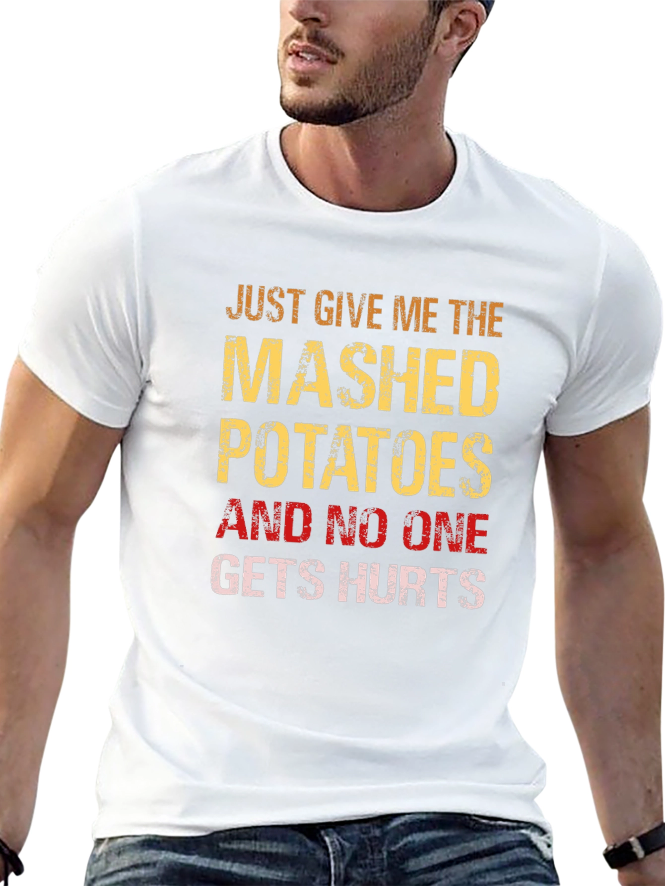 Mashed Potato Mens Graphic Tee