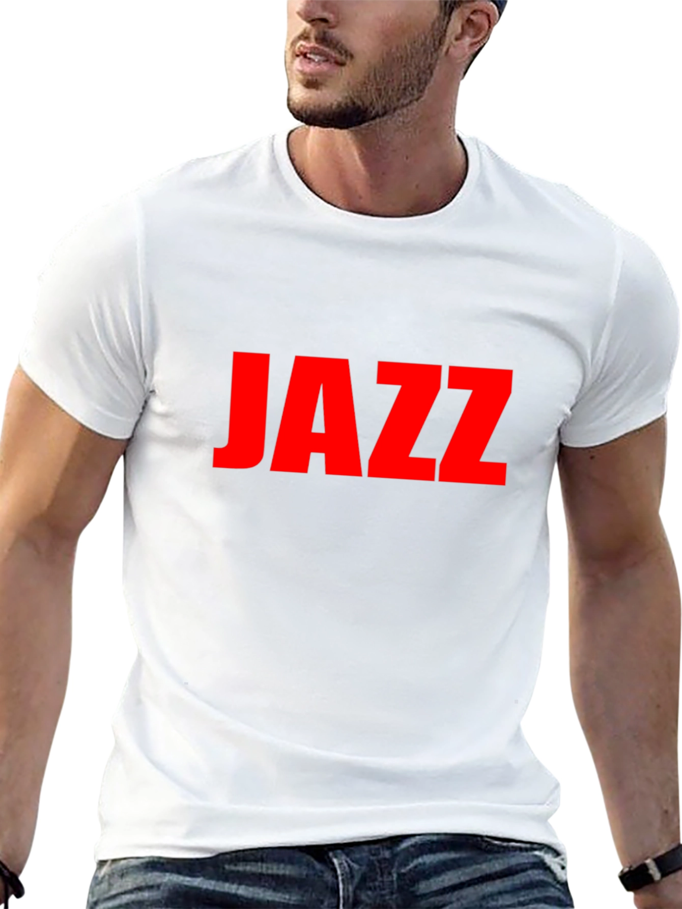 Bold Jazz Graphic T-Shirt - Classic Style