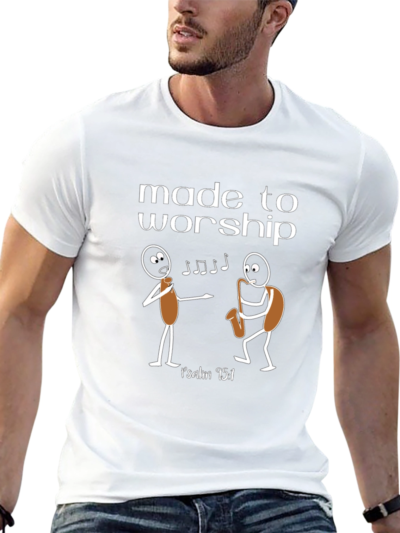 Made to Worship T-Shirt - Christian Tee