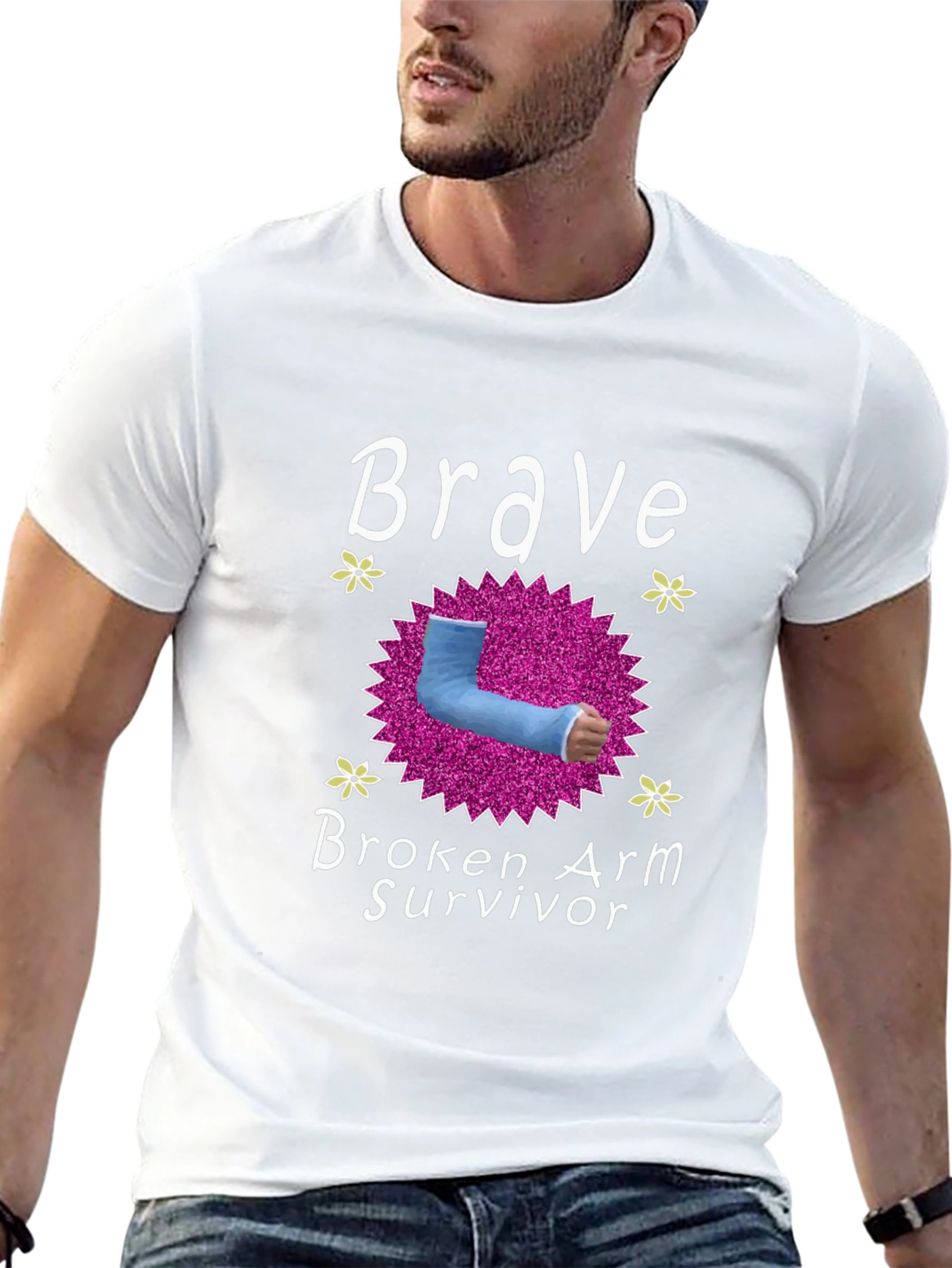 Brave Broken Arm Survivor T-Shirt