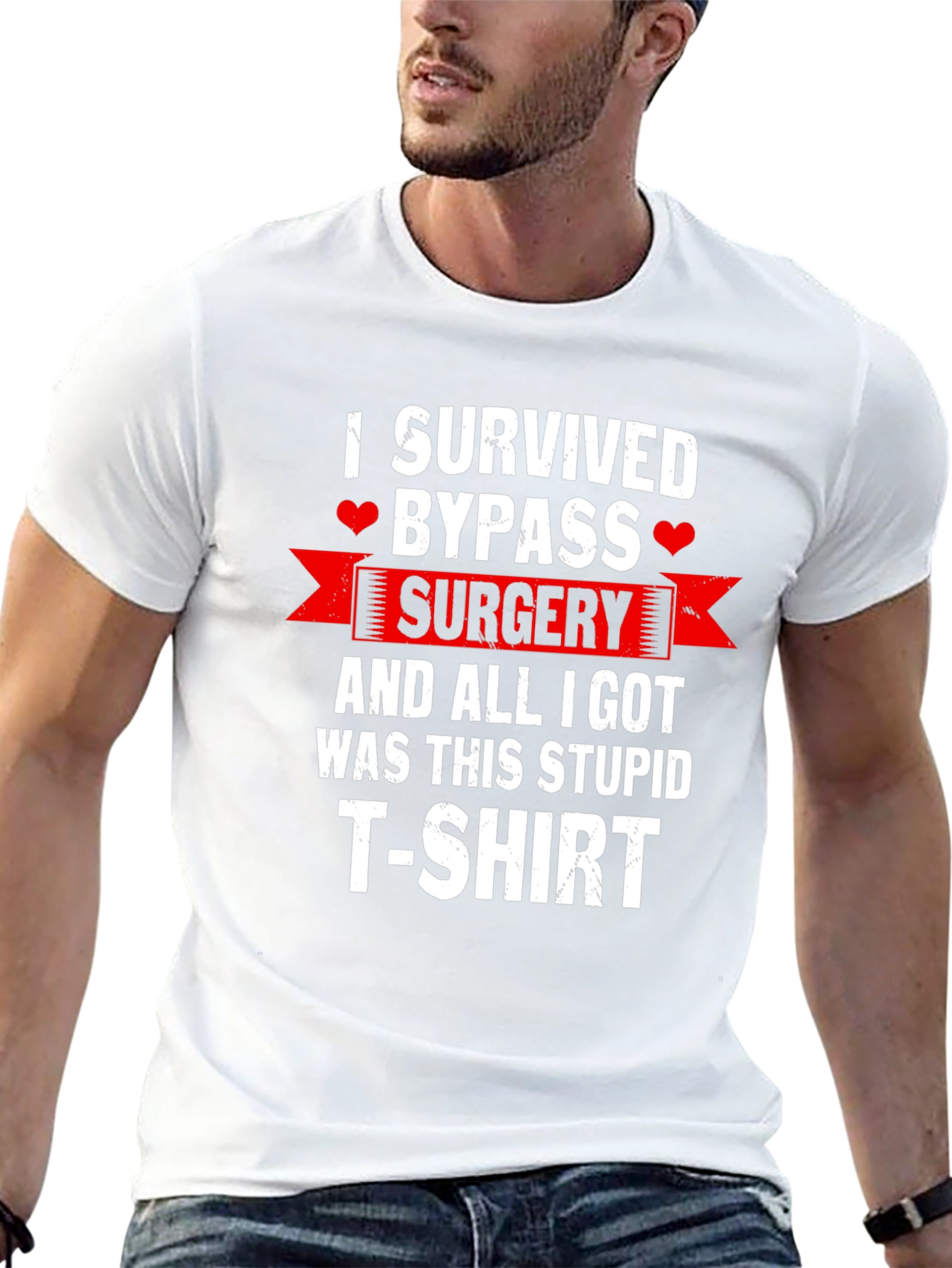 I Survived Bypass Surgery Funny T-Shirt