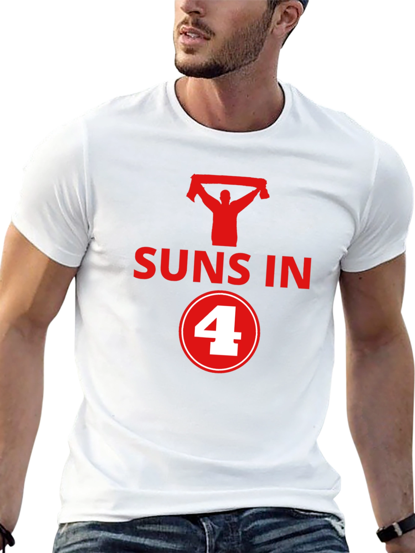 Suns in 4 Graphic T-Shirt - Black