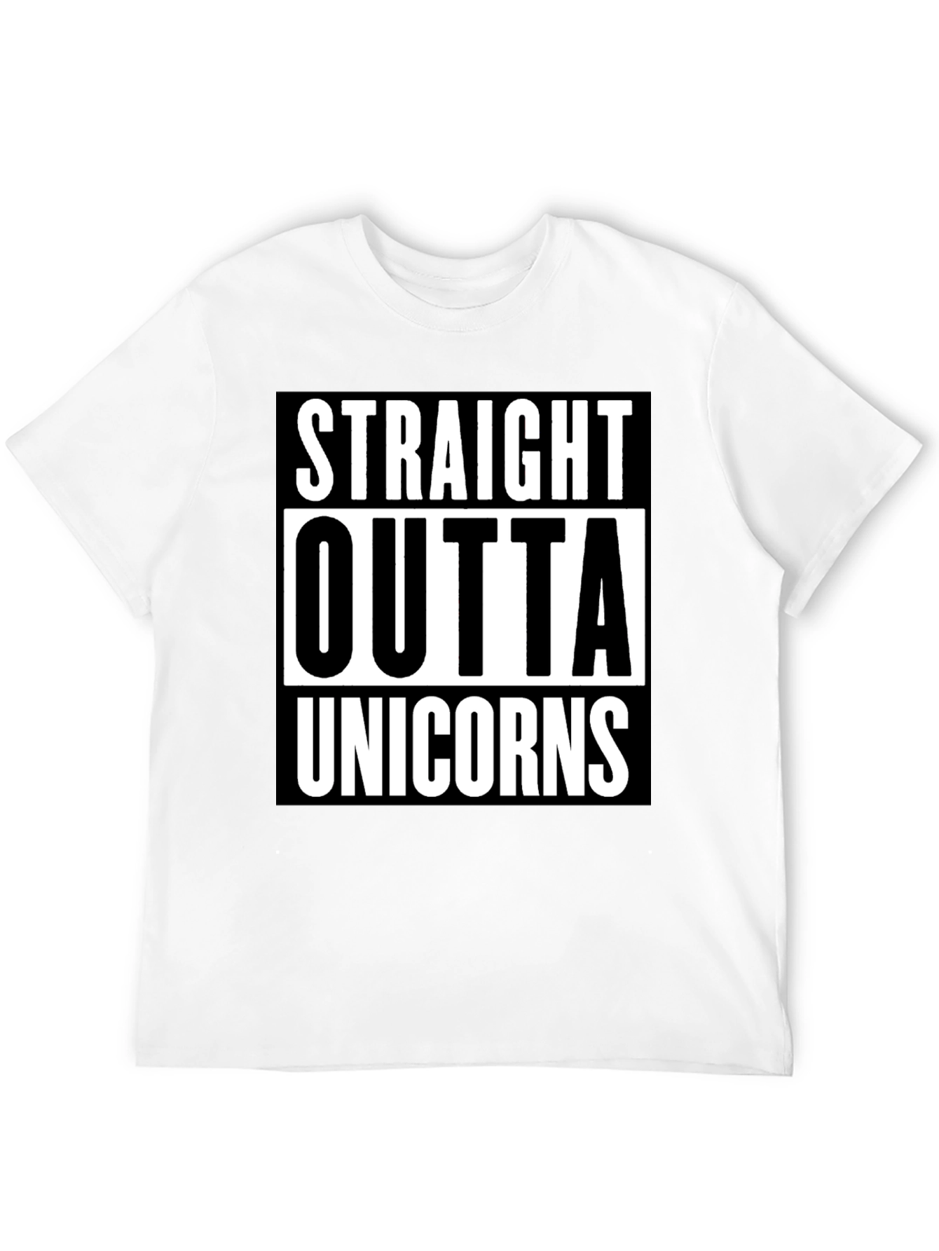 Straight Outta Unicorns Graphic Tee