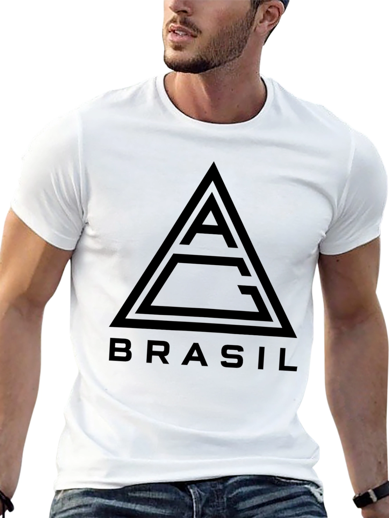 Brasil Graphic Tee - Black
