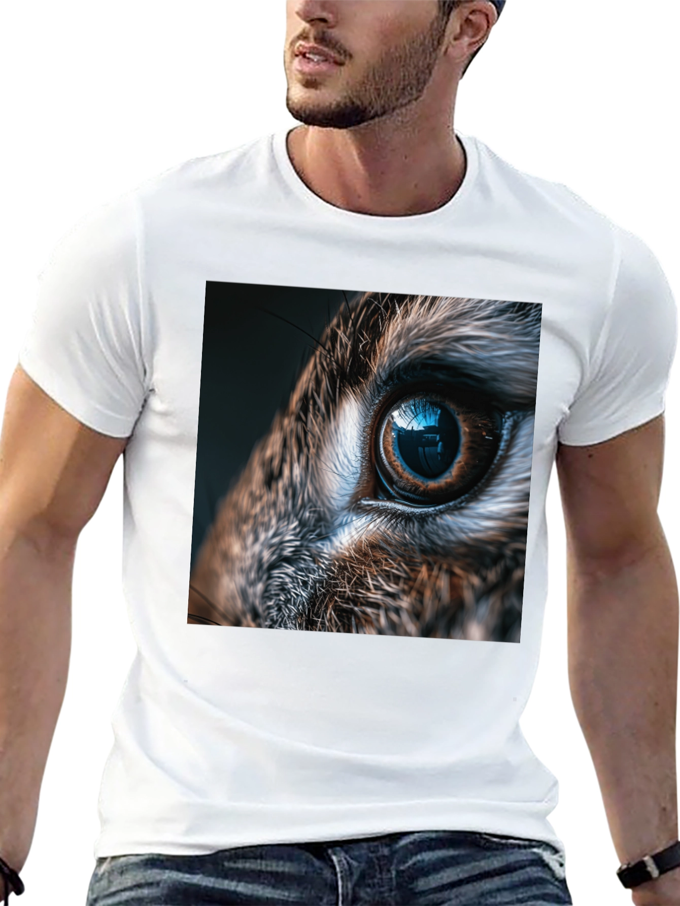 Eye See You Graphic Tee - Black