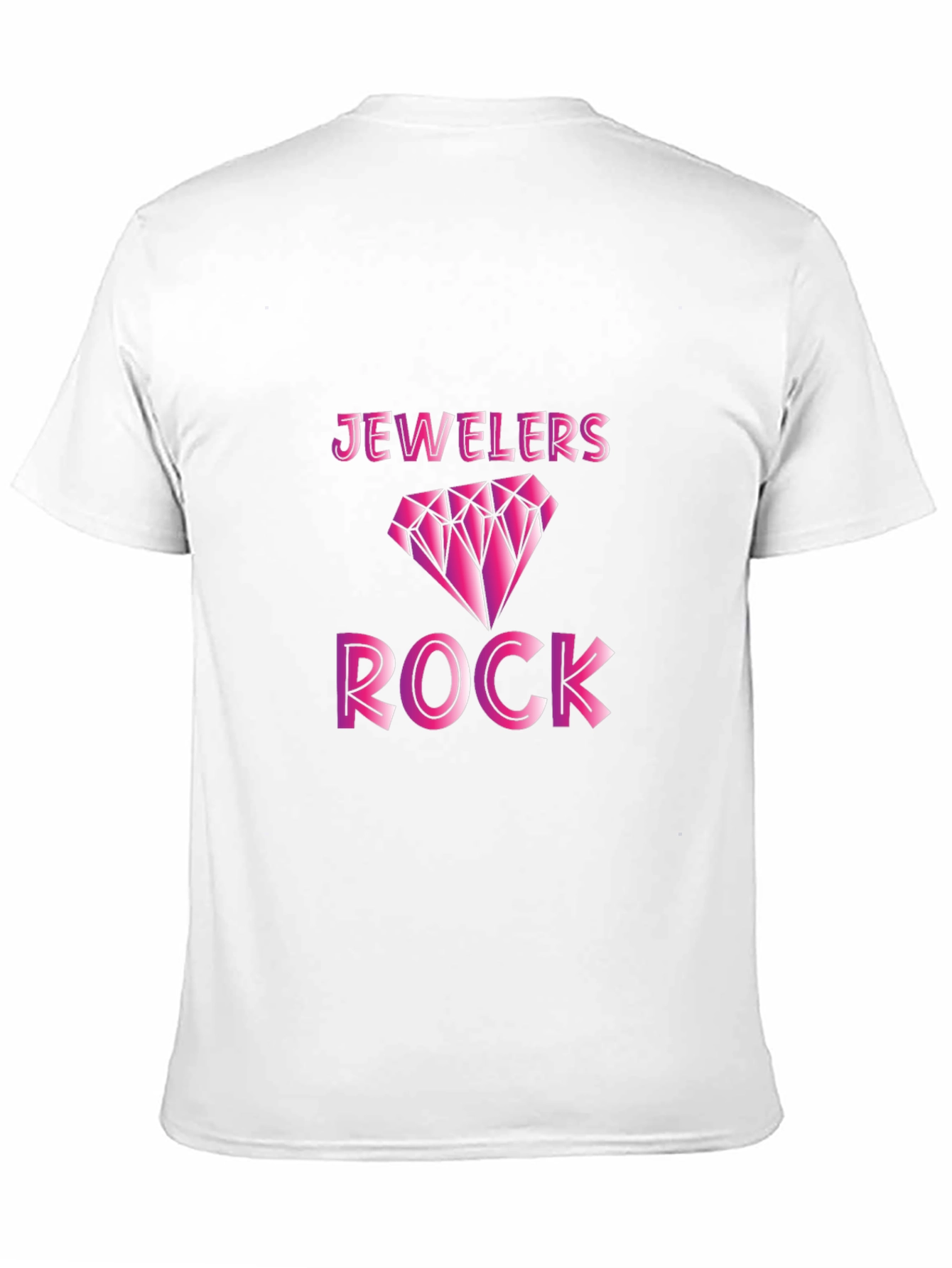 Jewelers Rock Pink Diamond Graphic T-Shirt