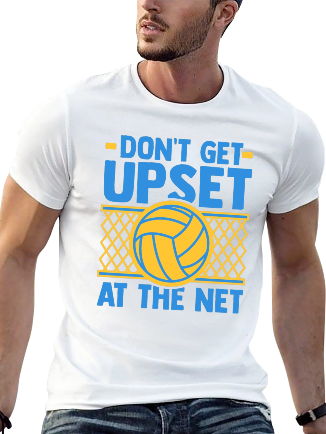 Dont Get Upset at the Net Volleyball T-Shirt