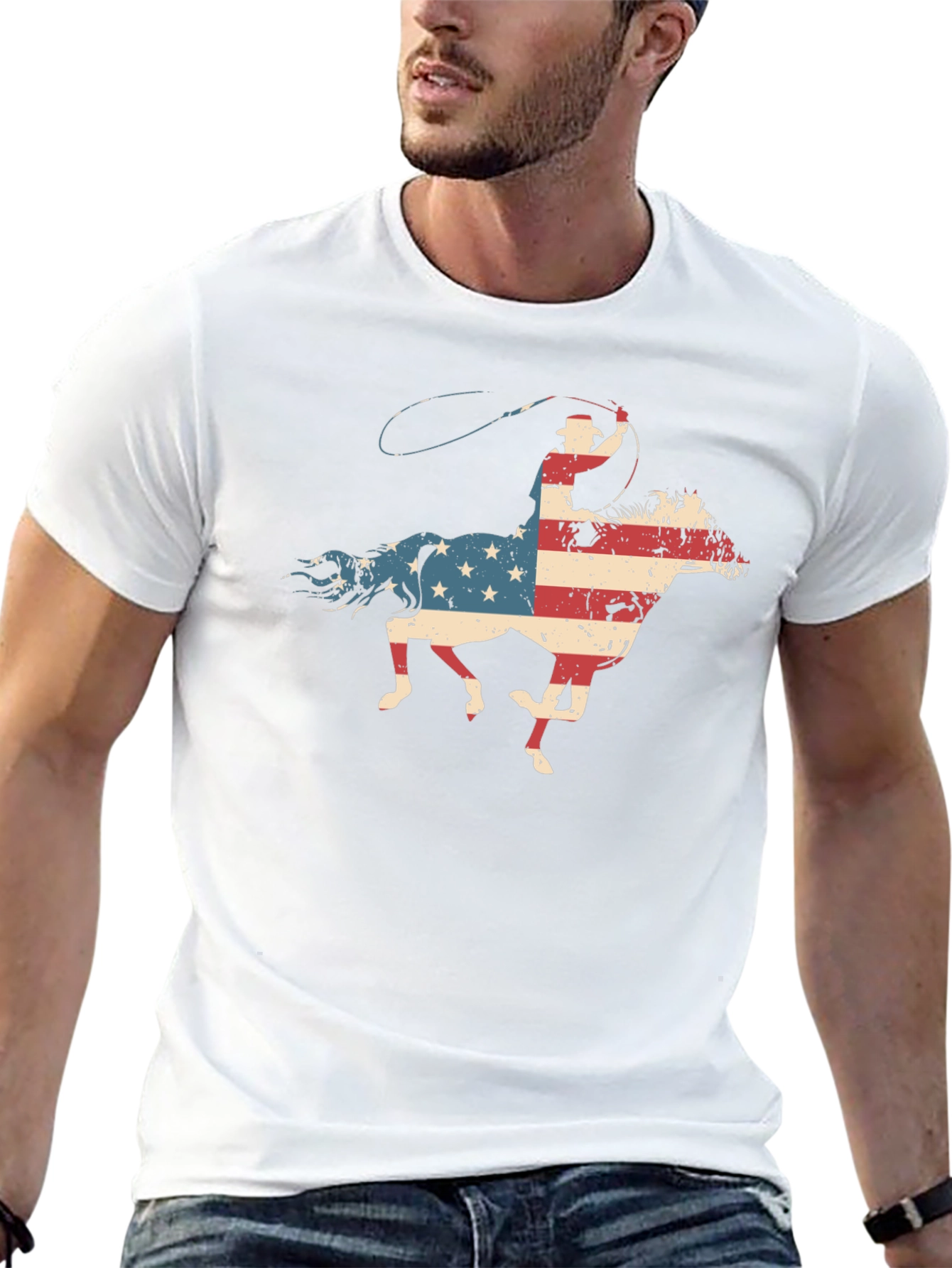 American Cowboy Graphic Tee