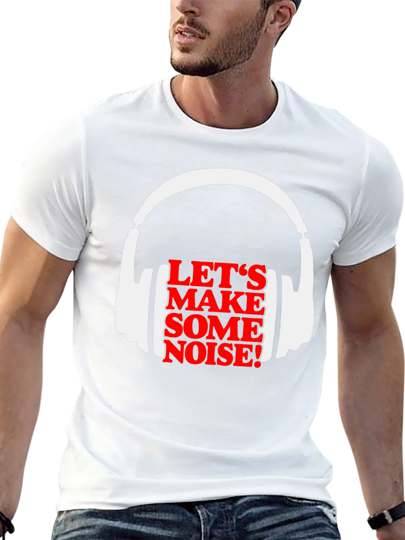 Lets Make Some Noise Graphic Tee