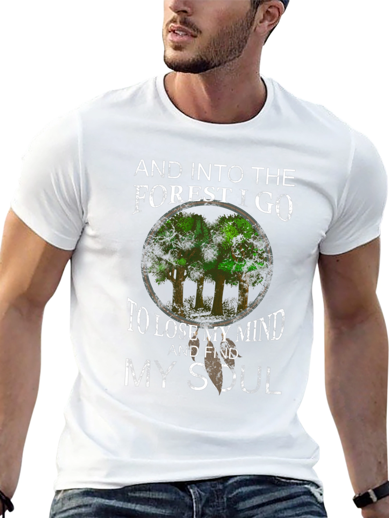 Forest Soul Graphic T-Shirt - Nature Lover Tee