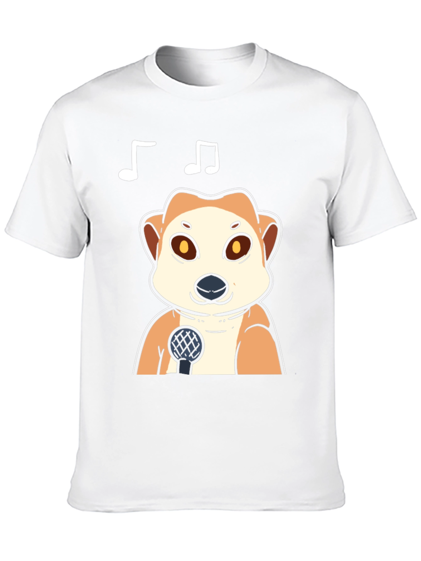 Singing Meerkat T-Shirt - Cute Animal Tee