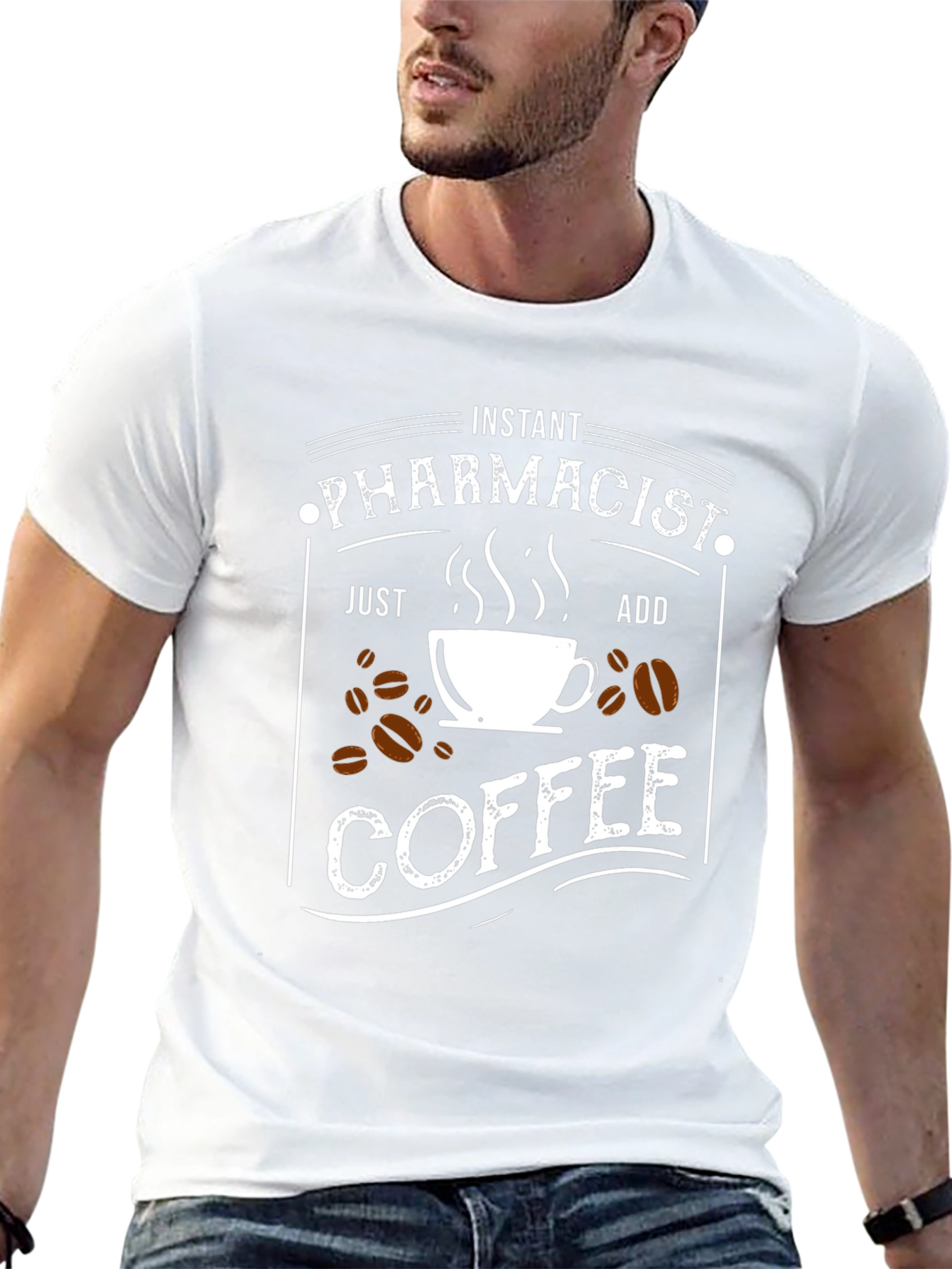 Instant Pharmacist Add Coffee T-Shirt