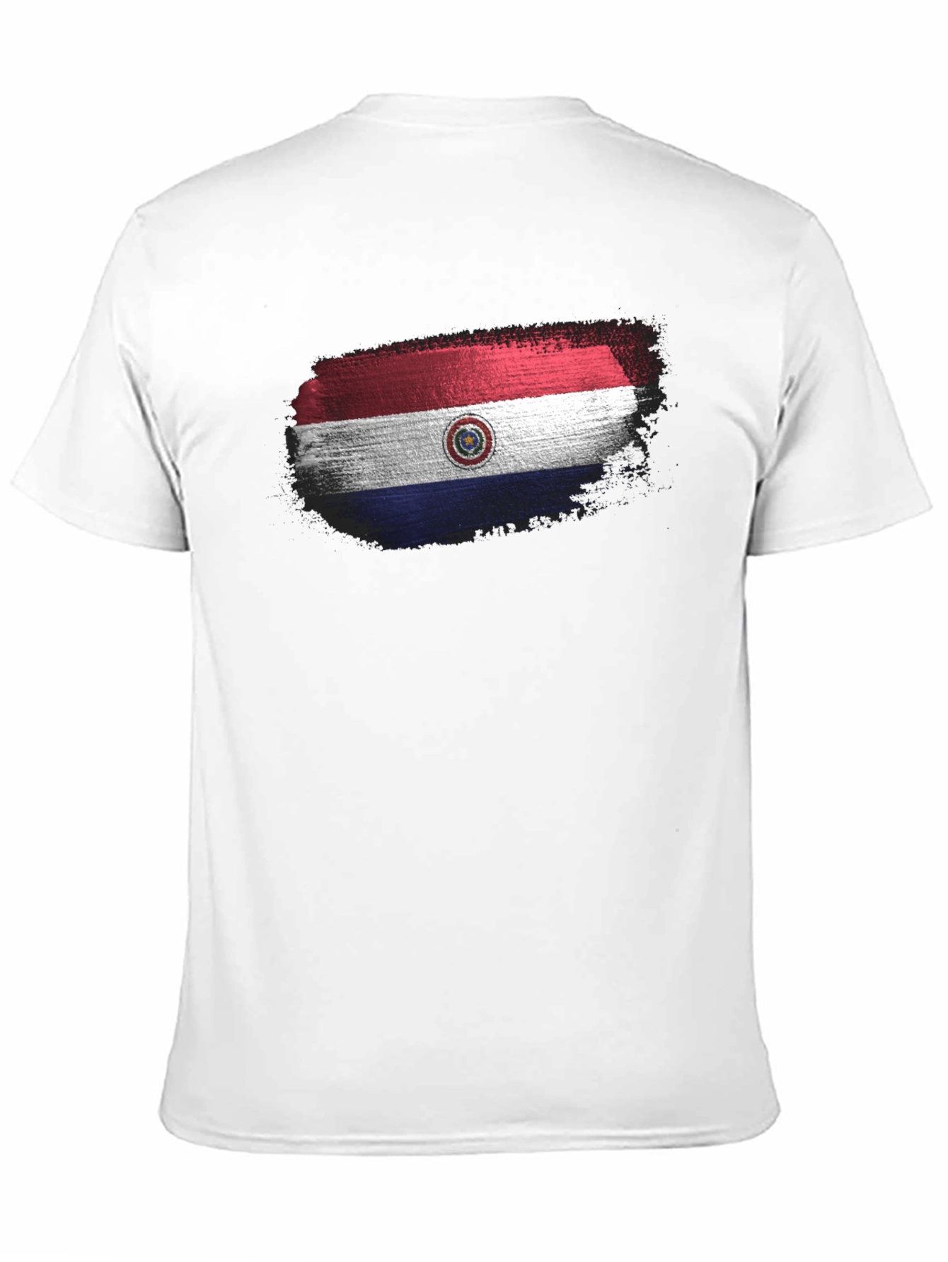 Paraguay Flag T-Shirt - Distressed Look