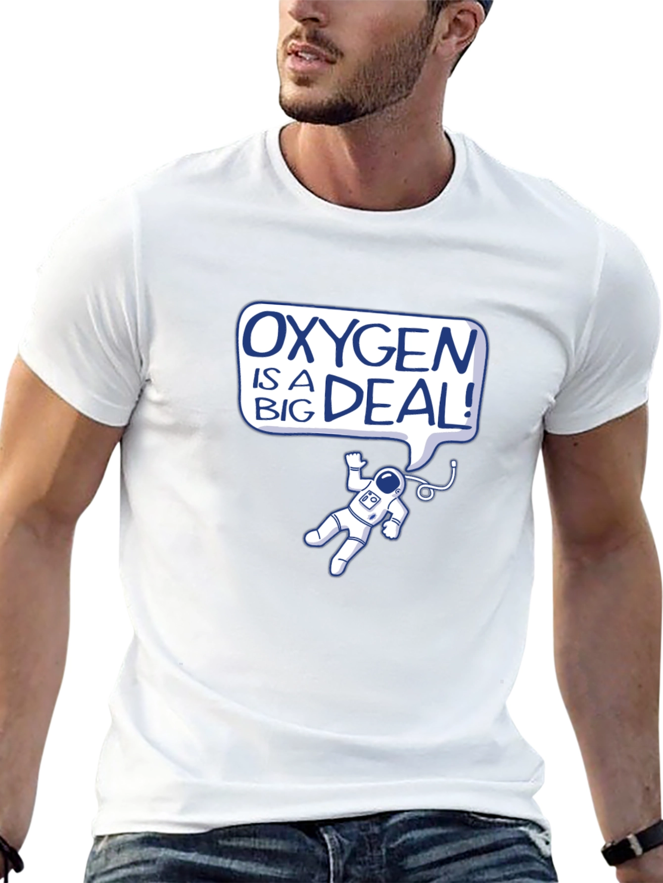 Oxygen is a Big Deal Black T-Shirt