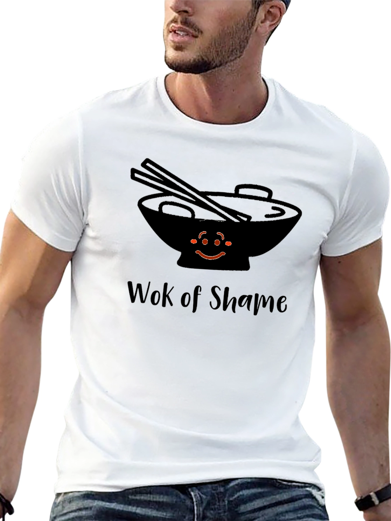 Wok of Shame Funny Graphic Tee