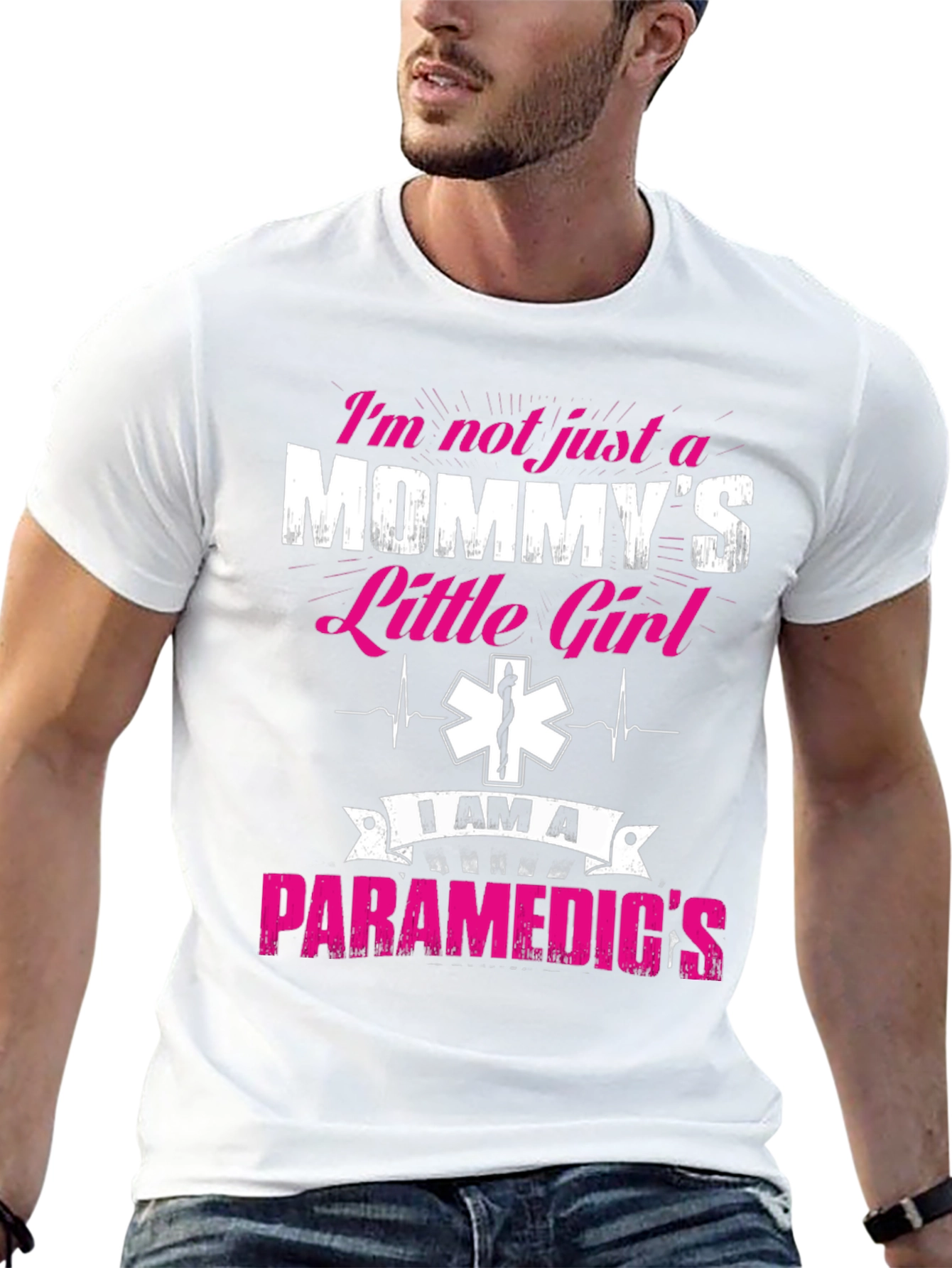 Im Not Just A Mommys Little Girl Paramedic T-Shirt