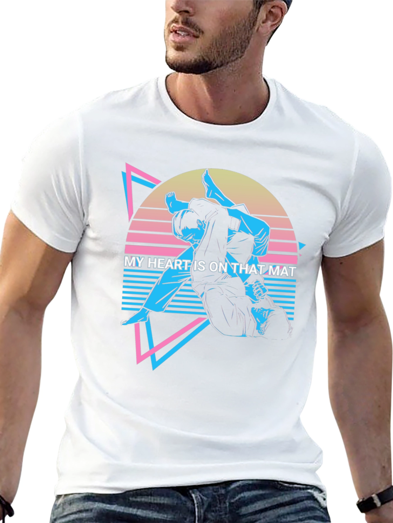 BJJ Retro Jiu Jitsu T-Shirt
