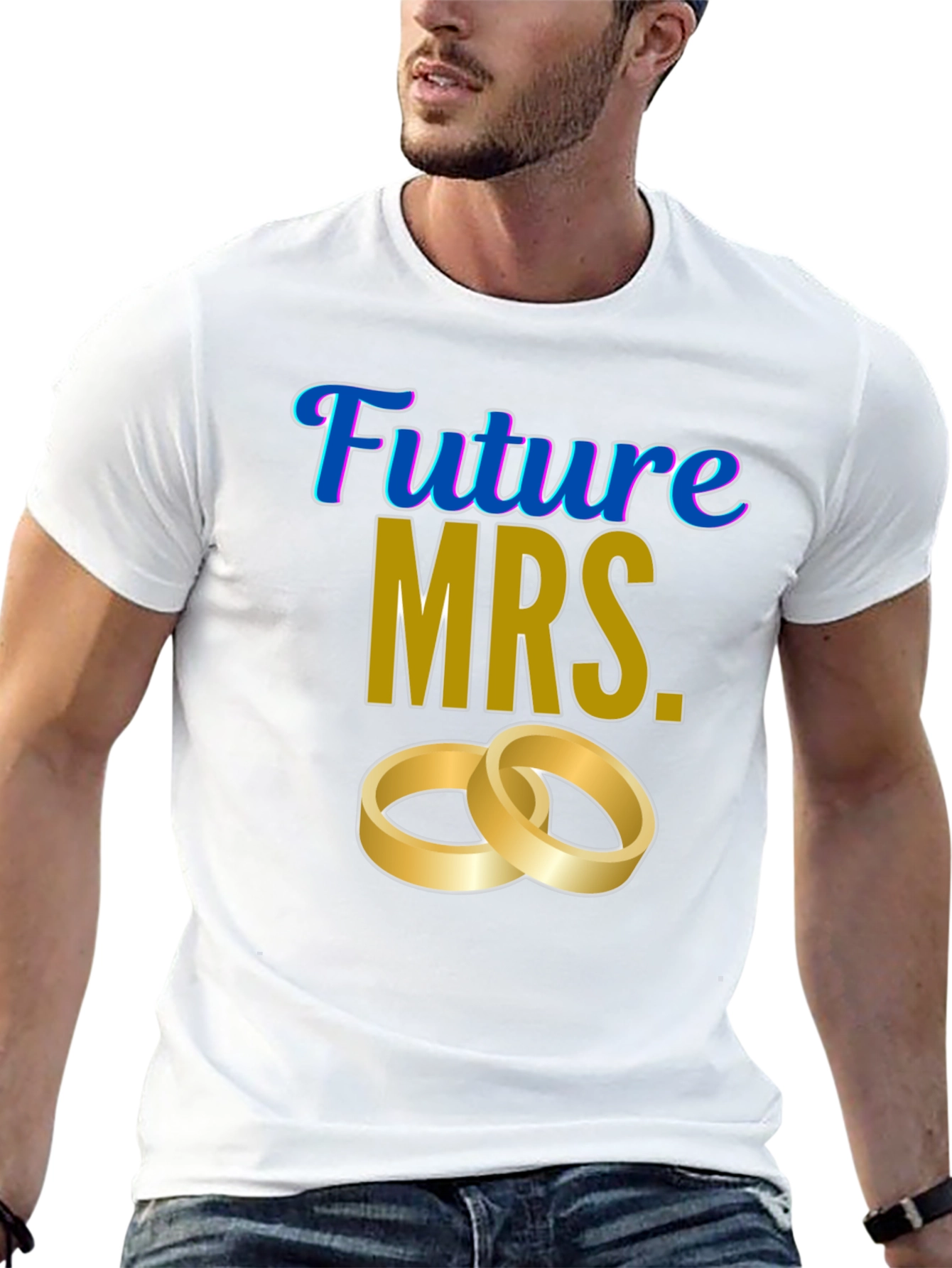 Future MRS. T-Shirt - Bride to Be Wedding Tee