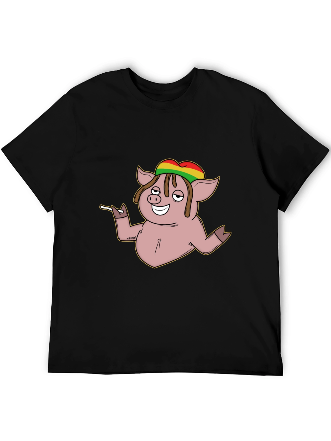 Rasta Pig T-Shirt - Reggae Vibes