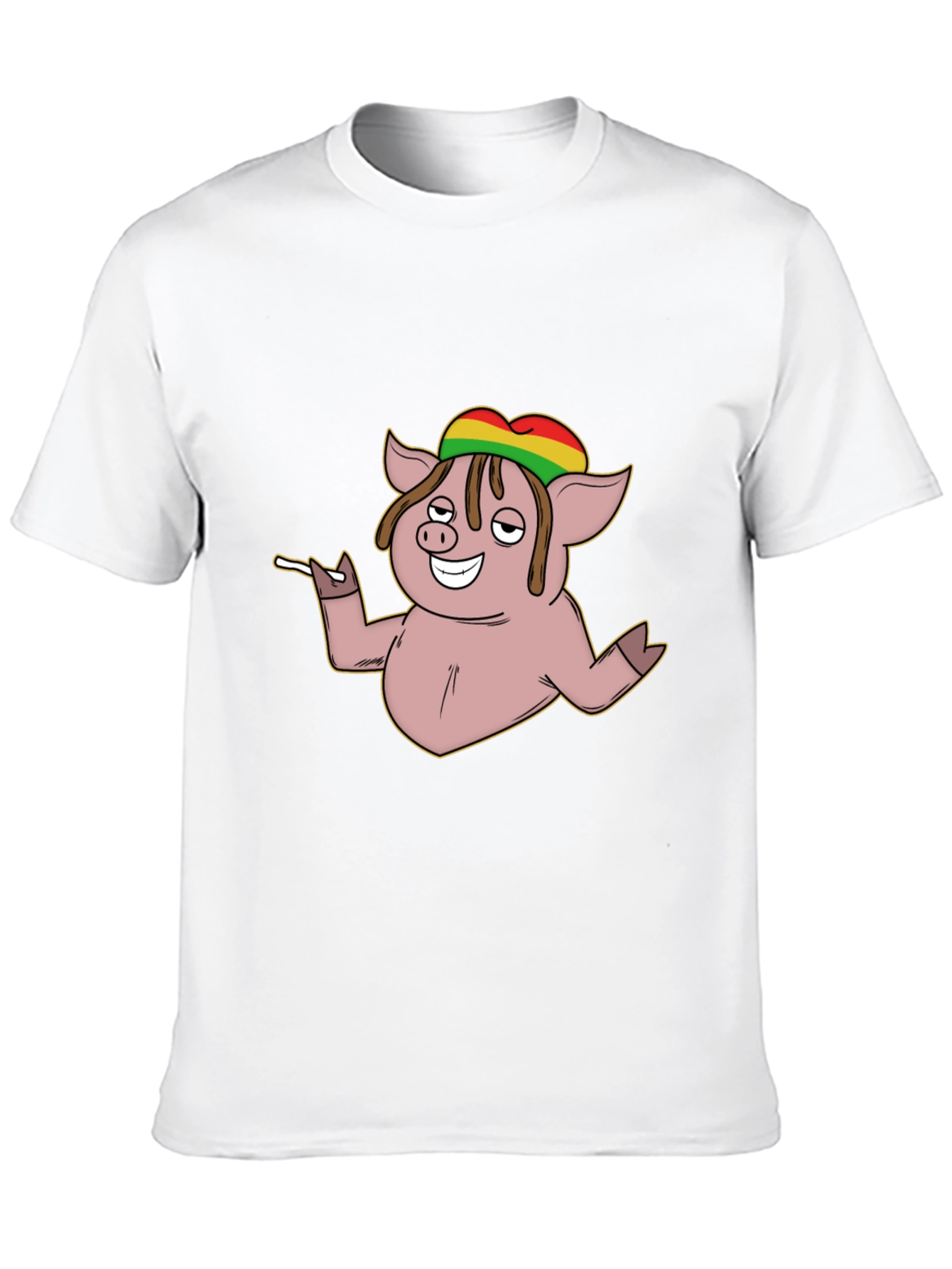 Rasta Pig T-Shirt - Reggae Vibes