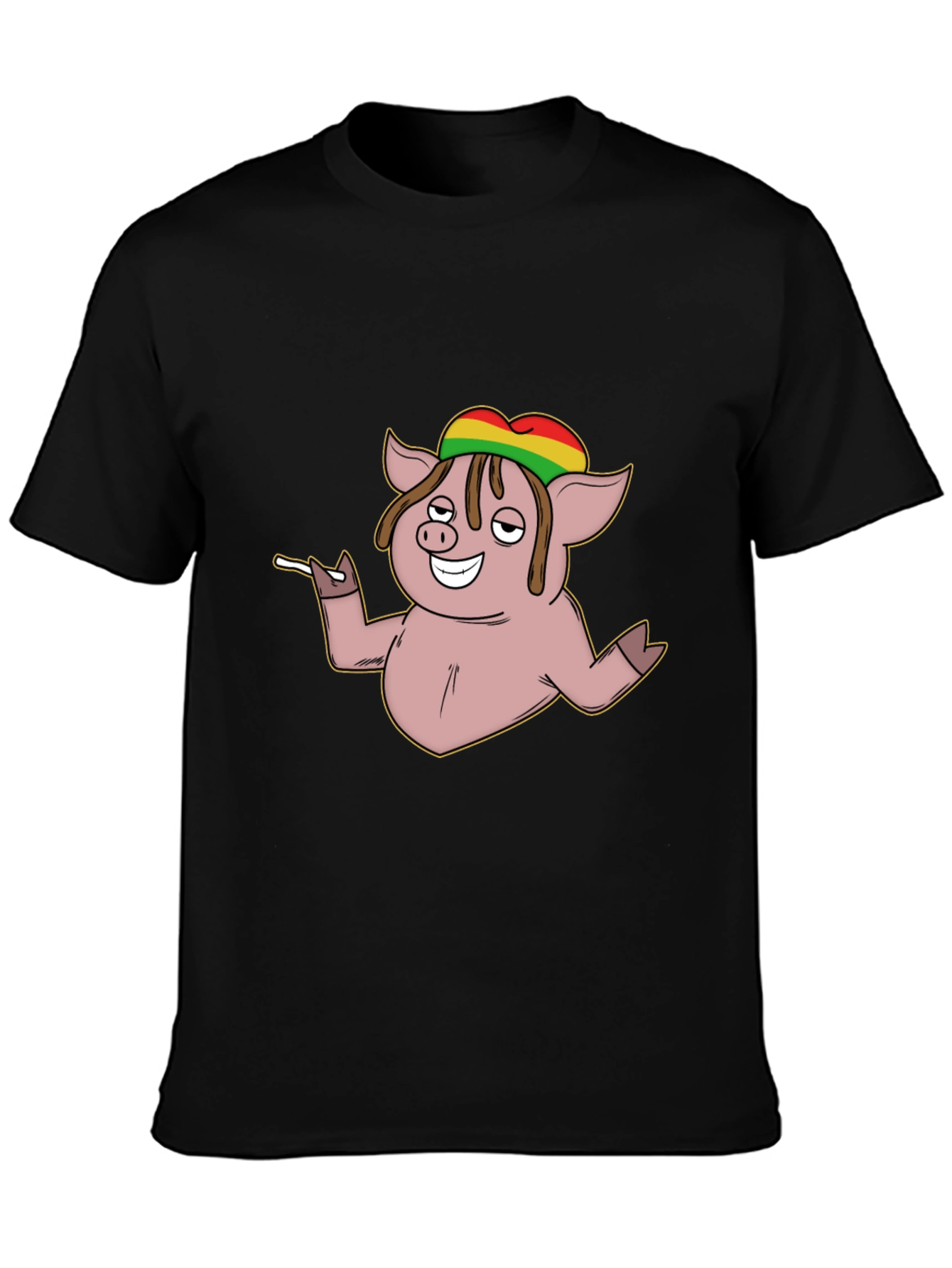 Rasta Pig T-Shirt - Reggae Vibes