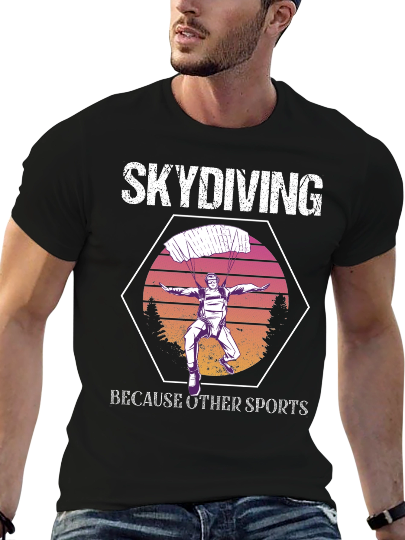 Skydiving Because Other Sports T-Shirt