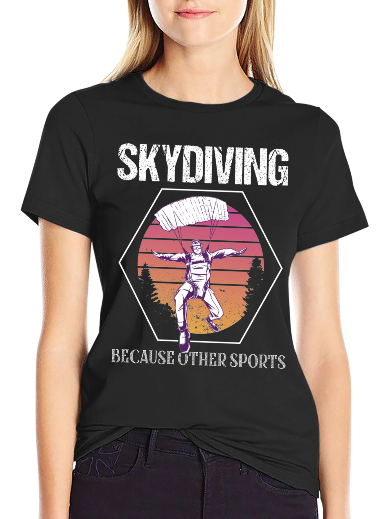 Skydiving Because Other Sports T-Shirt