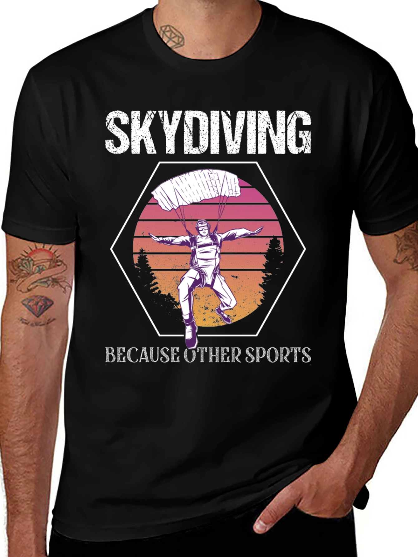 Skydiving Because Other Sports T-Shirt