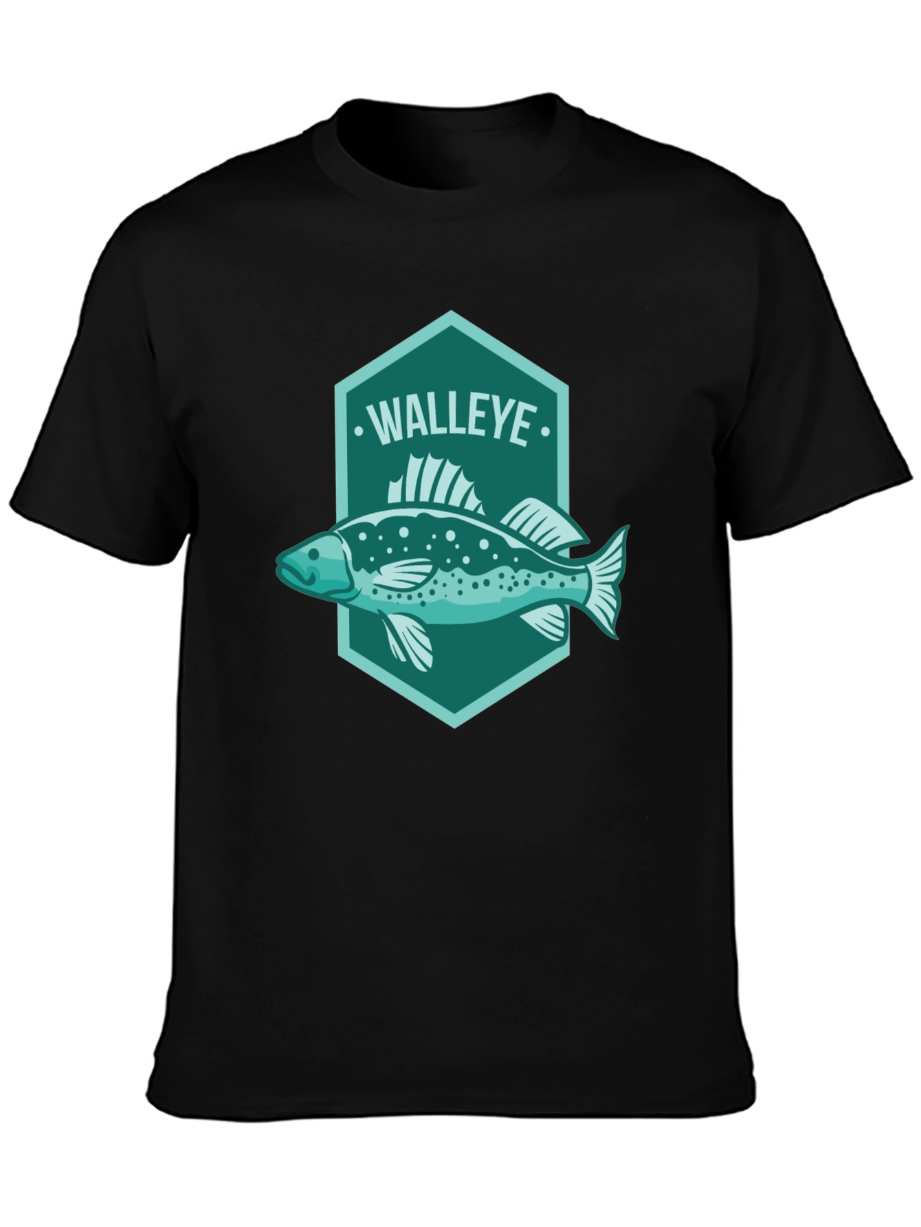 Walleye Fish Graphic Tee - Anglers Choice!